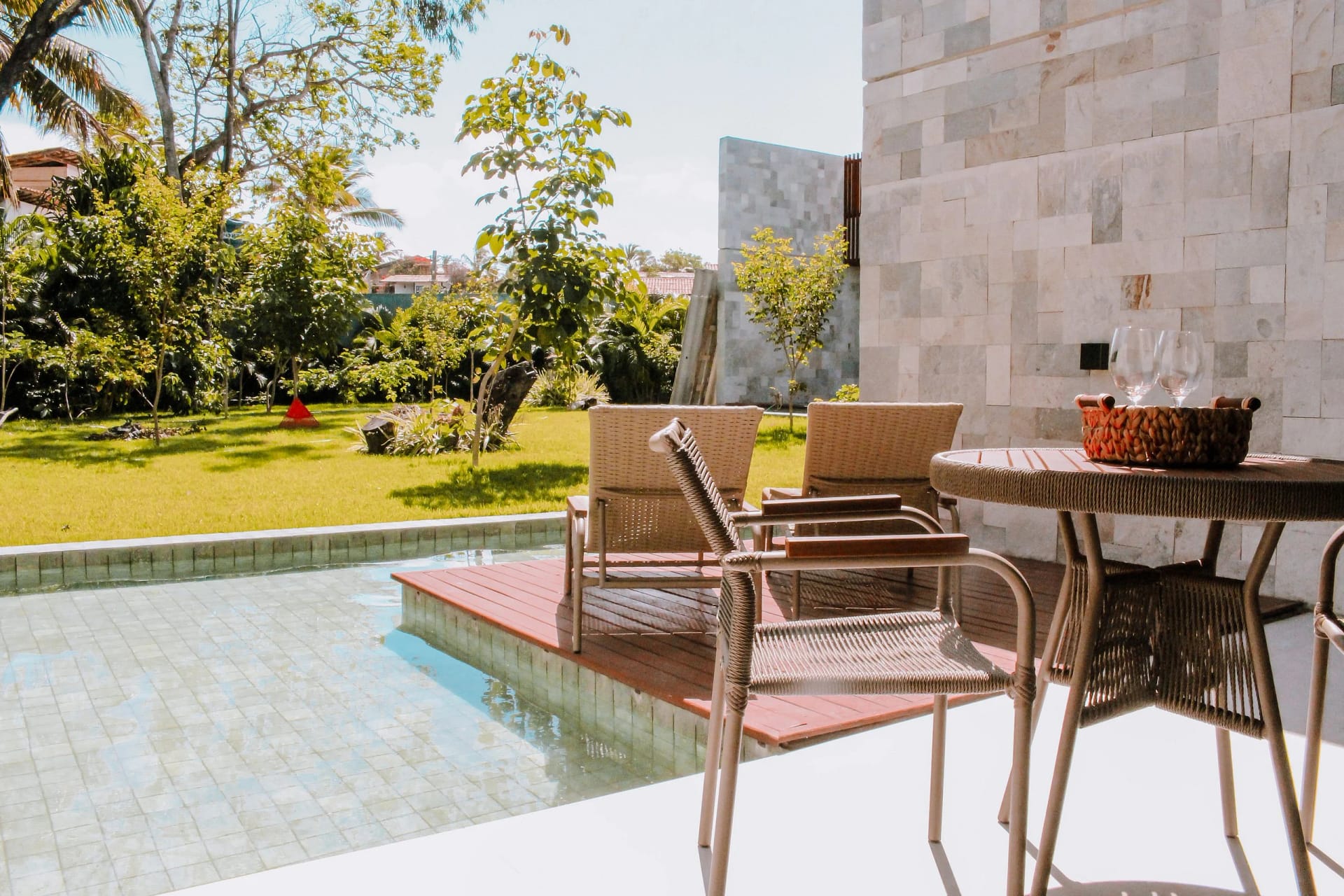 Balcony / Terrace — Flat Ile de Pipa Deck Molhado Maldivas by Qavi