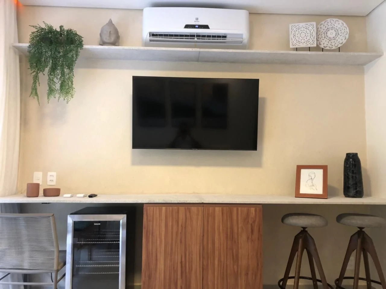 Sala de Estar — Flat Ile de Pipa Premium Bahamas by Qavi