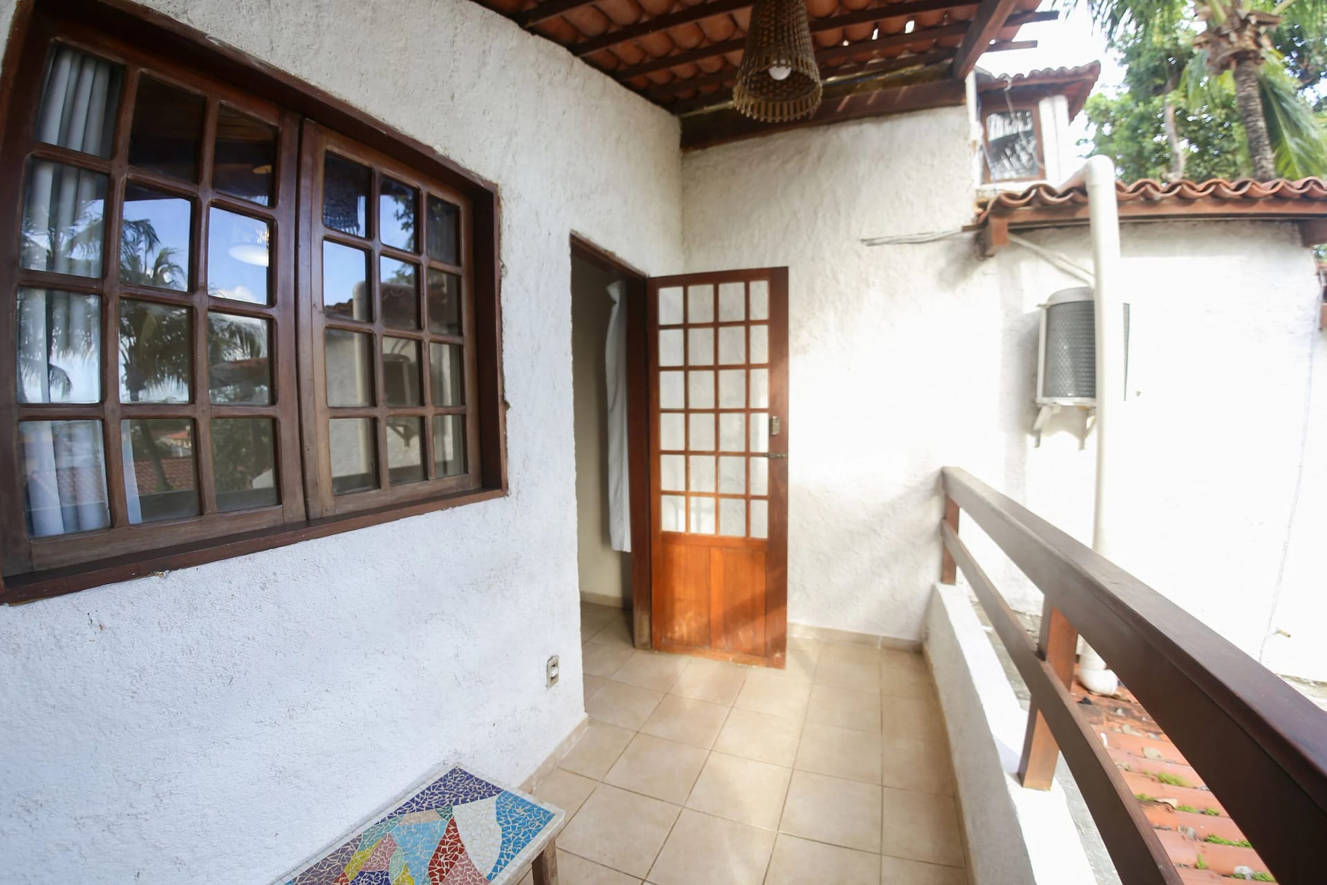 Fachada / Terraza — Qavi - Villa di Milos Suíte Standard #Pipa