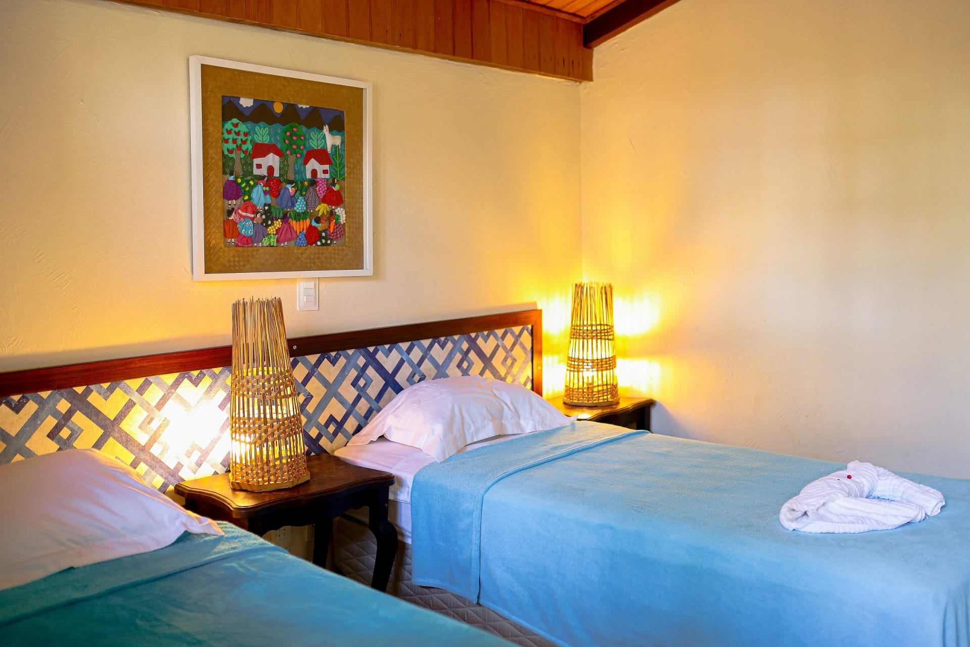 Cama — Qavi - Villa di Milos Suíte Standard #Pipa