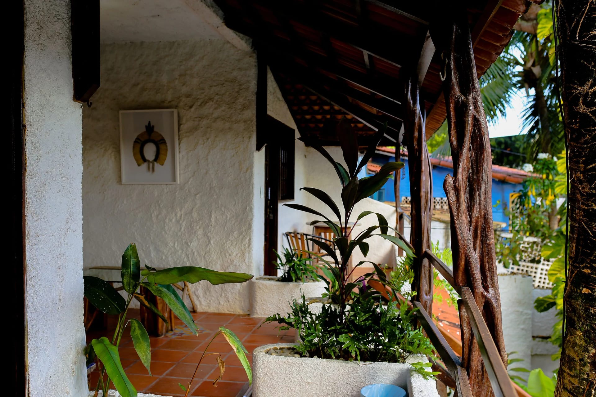 Varanda / Terraço — Qavi - Villa di Milos Suíte Frente Piscina #Pipa