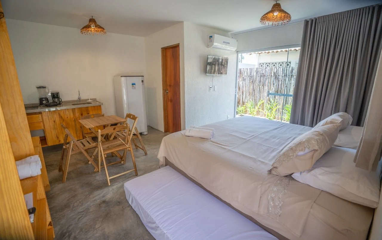 Dormitorio — Chalé Tranquilidade Villa Nahum Milagres by Qavi