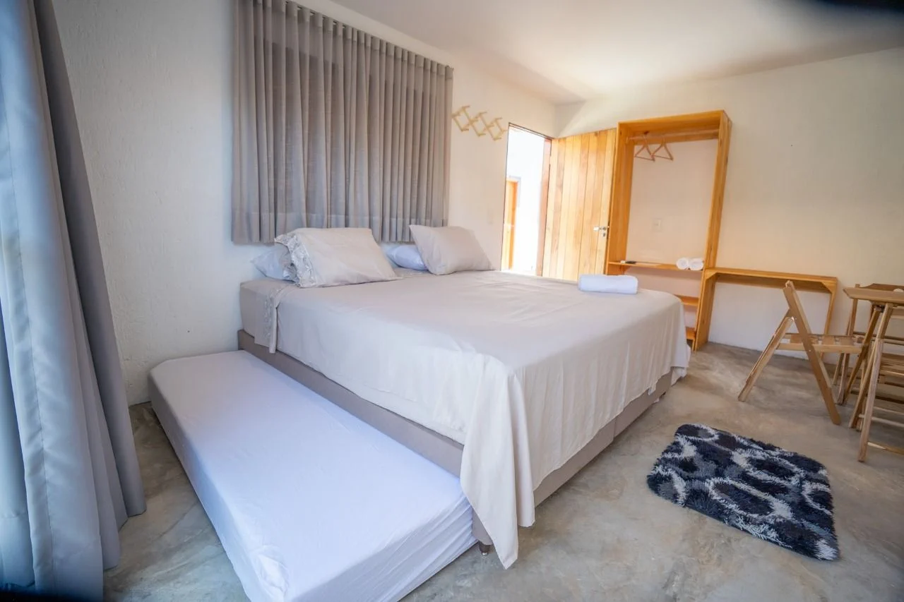 Bedroom — Chalé Serenidade Villa Nahum Milagres by Qavi