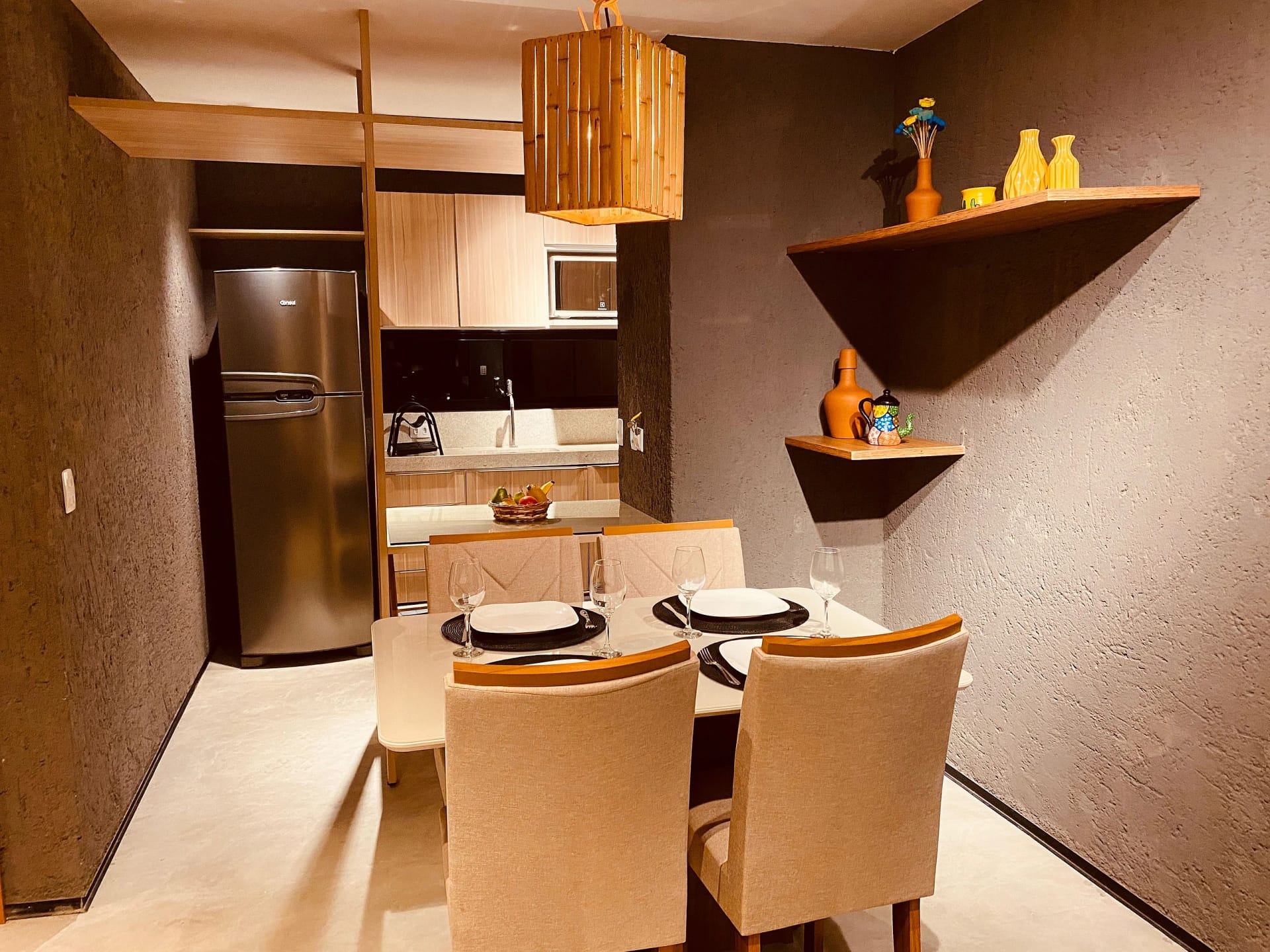Sala de Jantar — Apartamento Villas Patacho Milagres by Qavi
