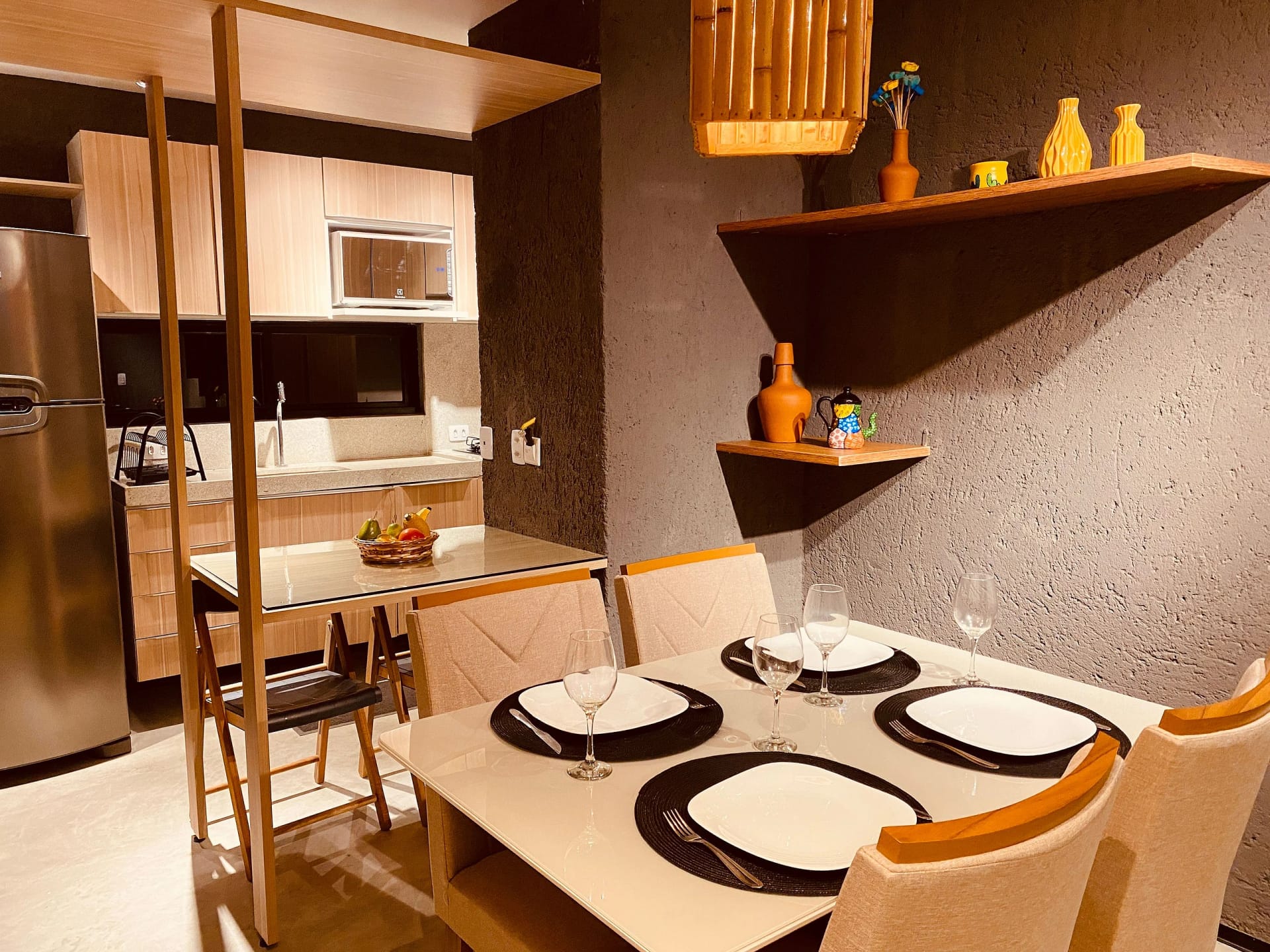 Sala de Jantar — Apartamento Villas Patacho Milagres by Qavi