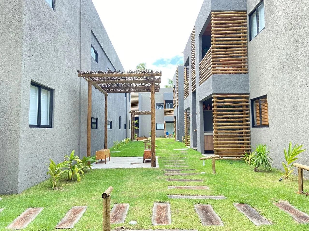 Área e instalações — Apartamento Villas Patacho Milagres by Qavi