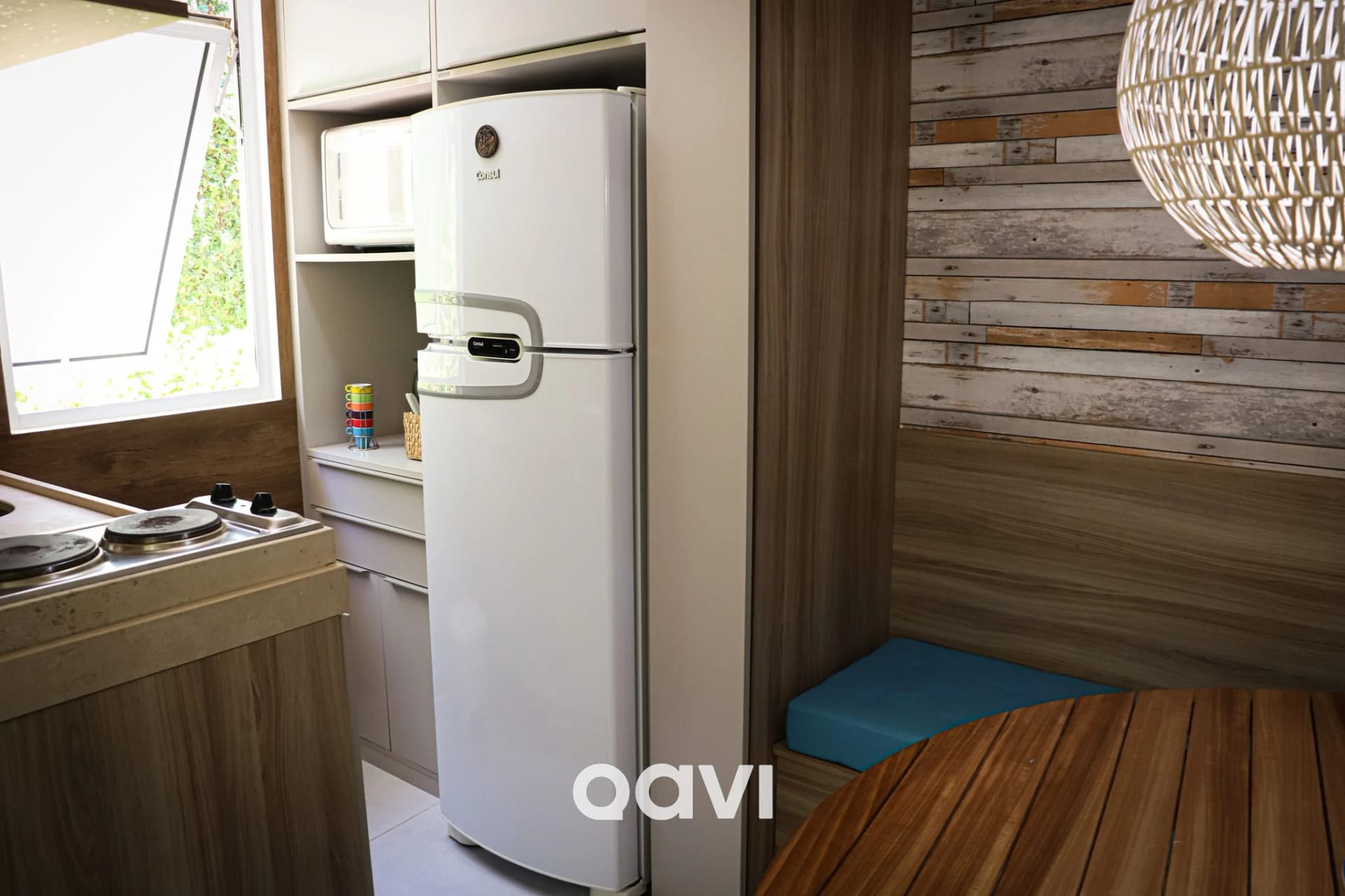 Cocina o kitnet — Flat Solar Água Capri by QAVI