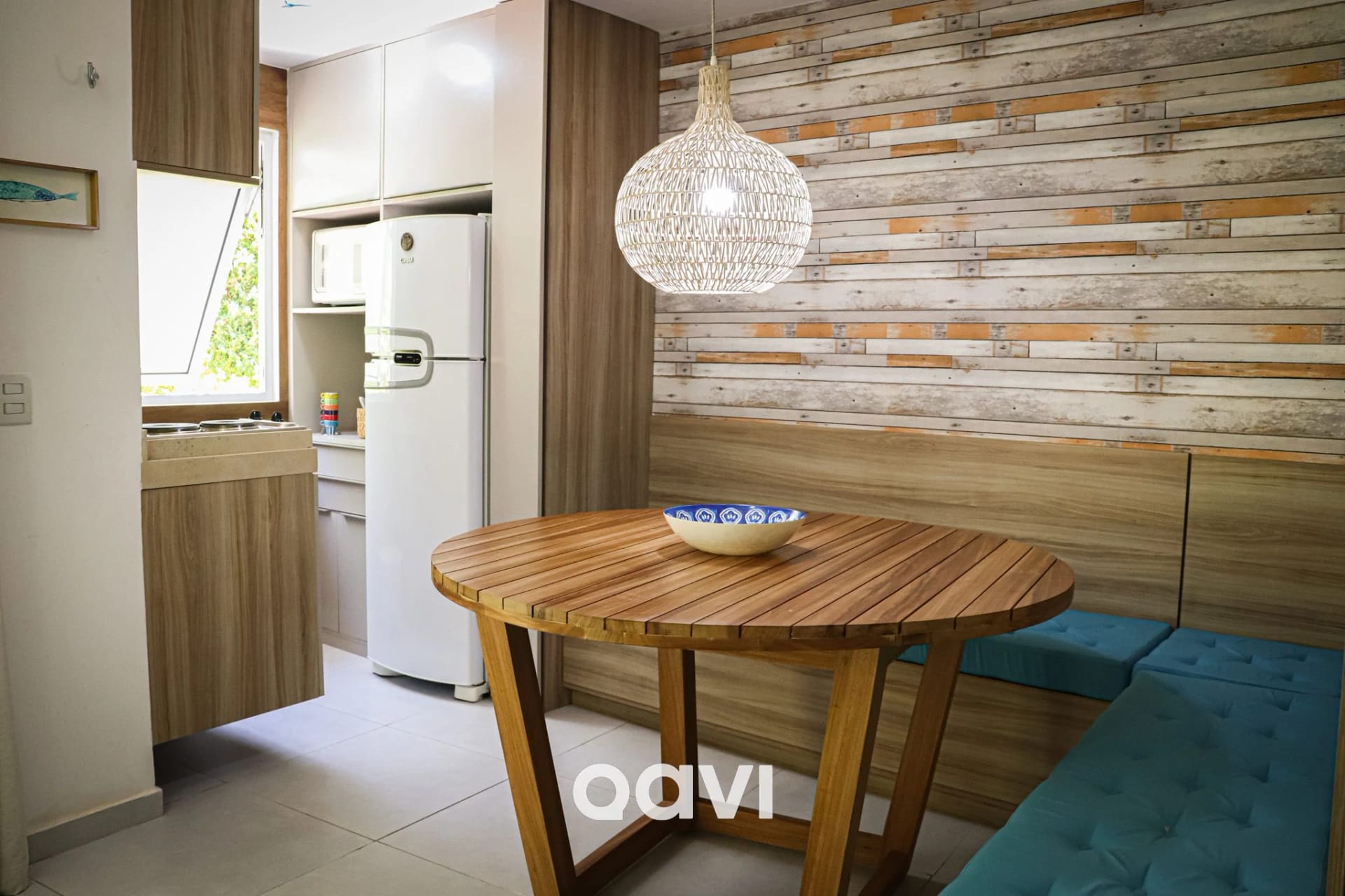 Cocina o kitnet — Flat Solar Água Capri by QAVI