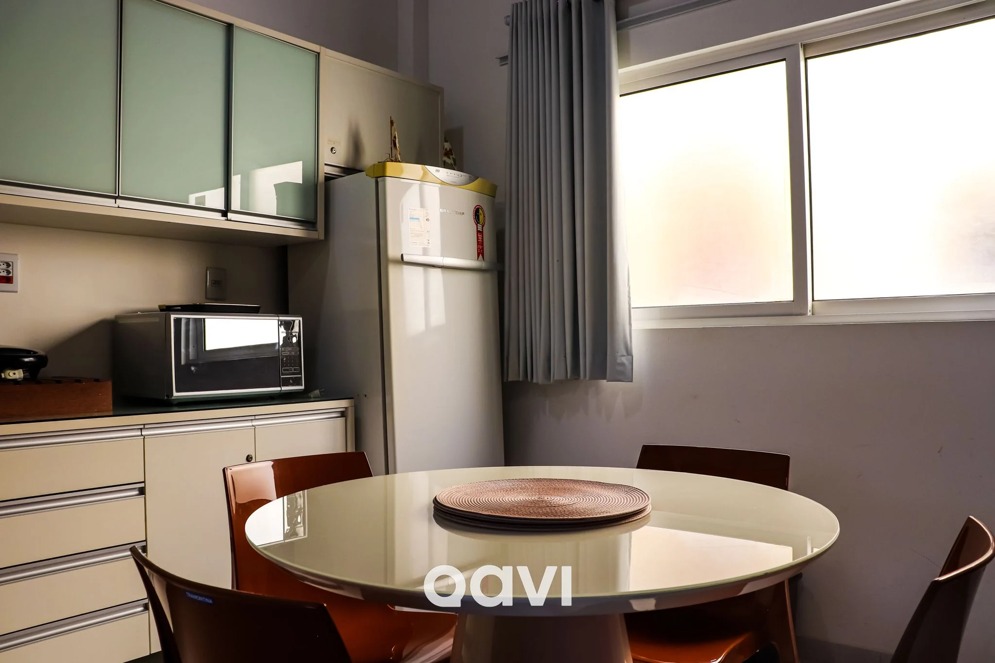Cocina o kitnet — Flat Solar Água Bahamas by QAVI