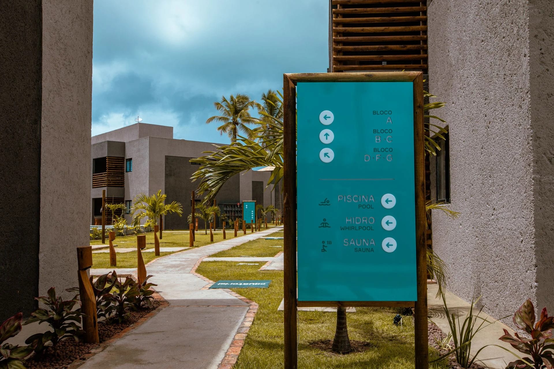 Vista (da propriedade / quarto) — Villas Manatee Milagres A 101 by Qavi