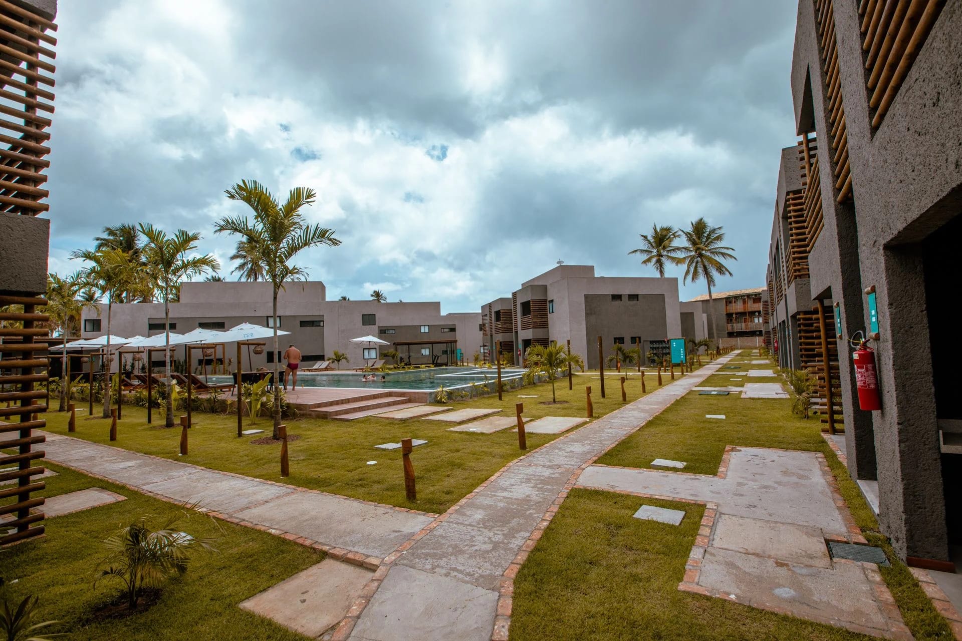 Vista (da propriedade / quarto) — Villas Manatee Milagres A 101 by Qavi