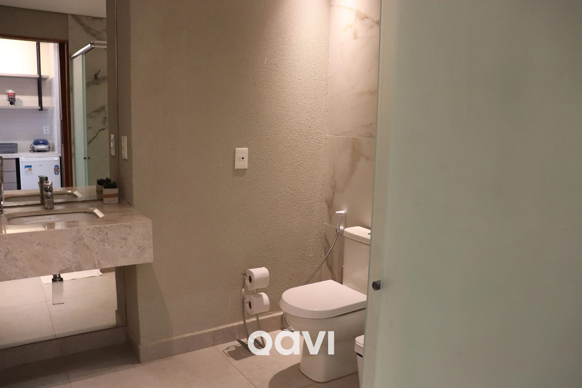 Bathroom — Flat Ile de Pipa Deck Molhado Cartagena by Qavi