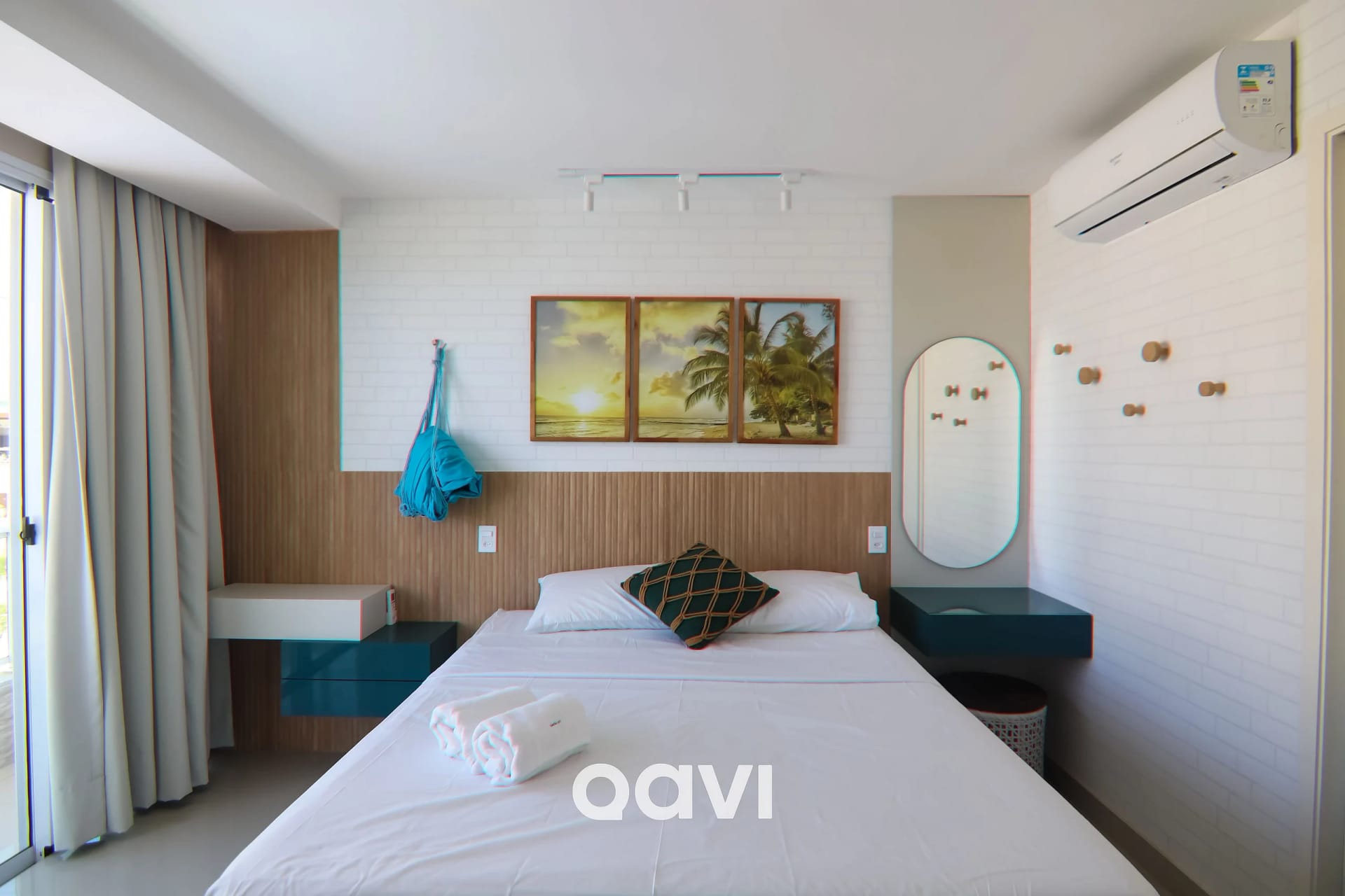 Foto de todo o quarto — Cobertura Beira-Mar com Vista em Búzios by Qavi