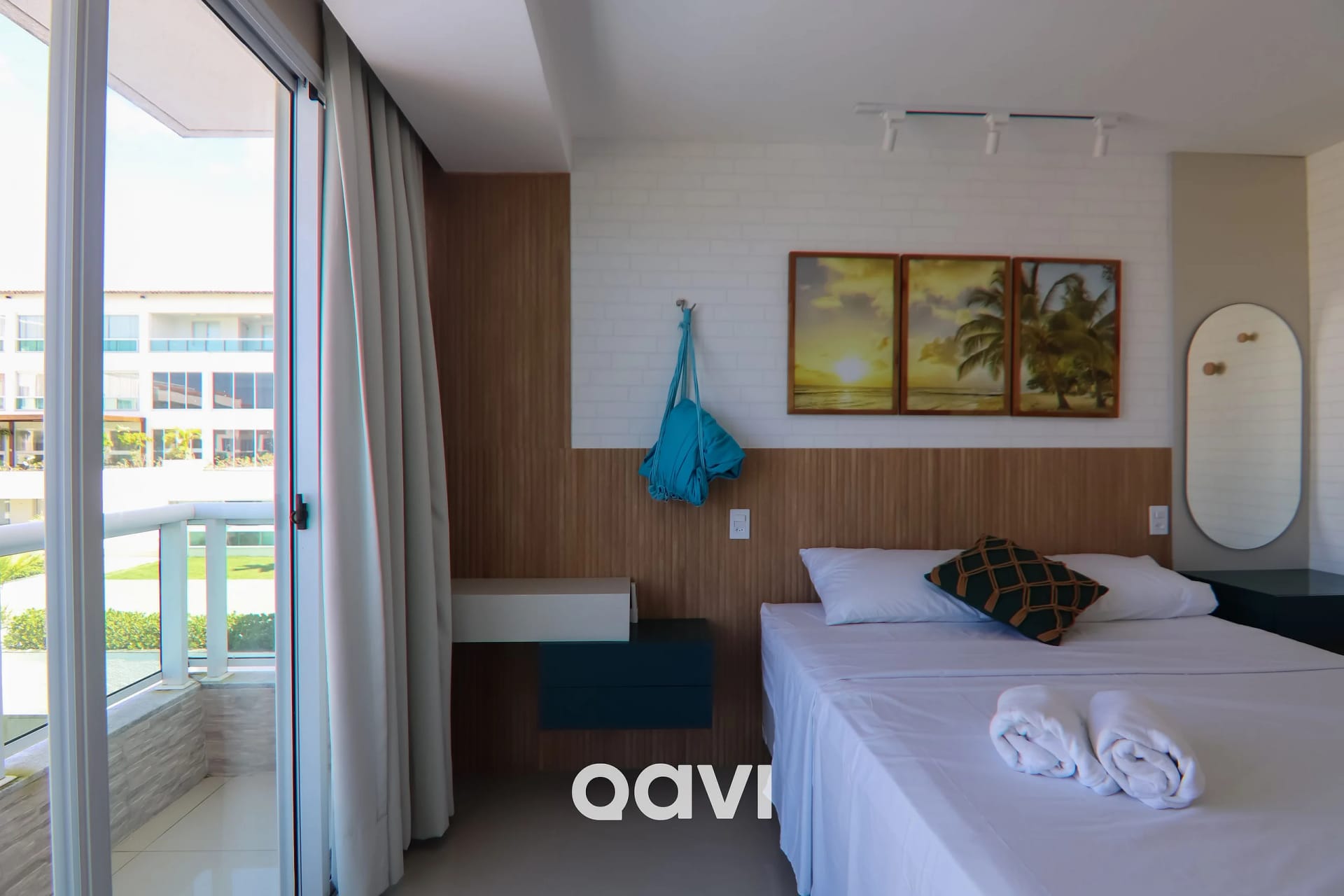 Foto de todo o quarto — Cobertura Beira-Mar com Vista em Búzios by Qavi