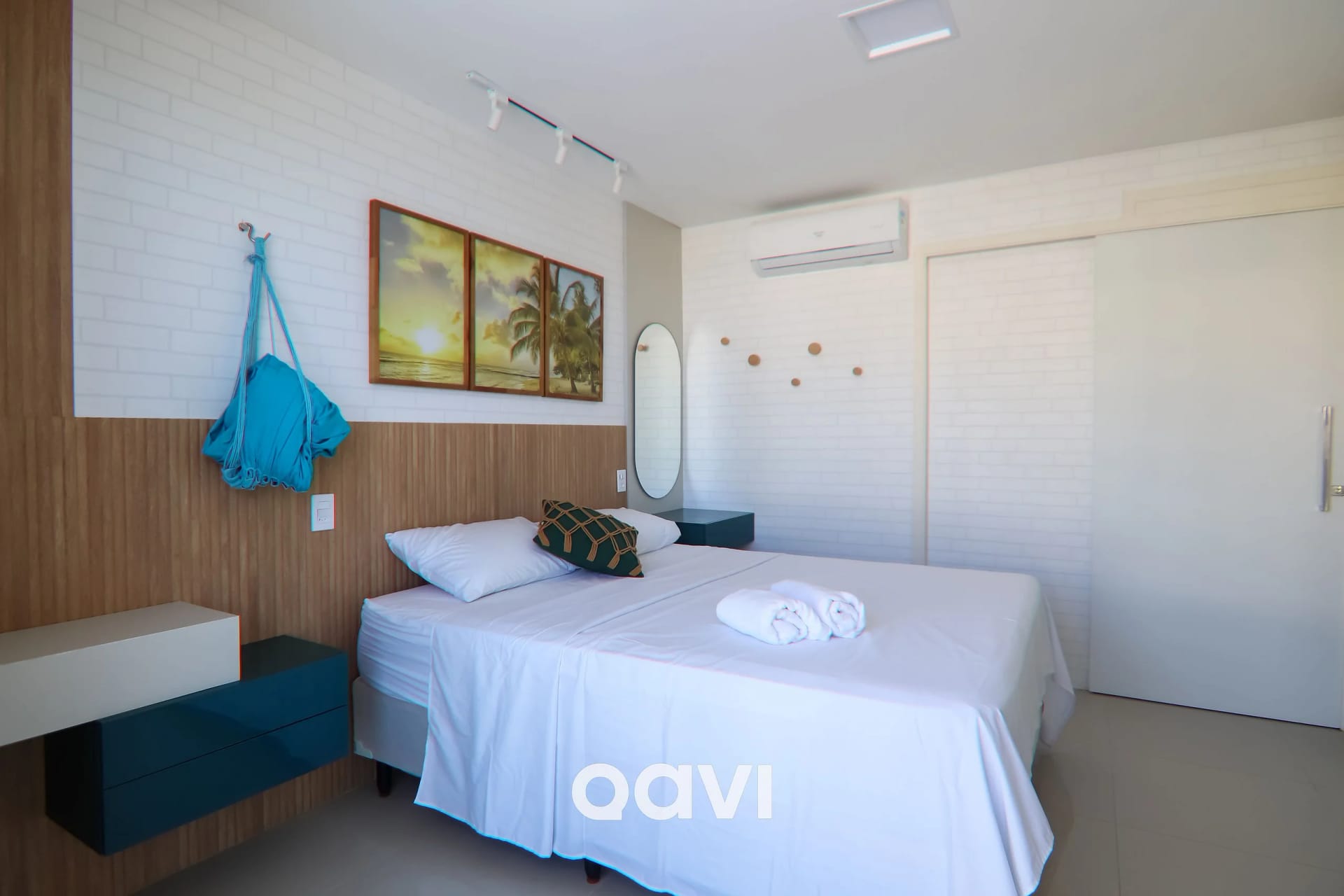 Foto de todo o quarto — Cobertura Beira-Mar com Vista em Búzios by Qavi