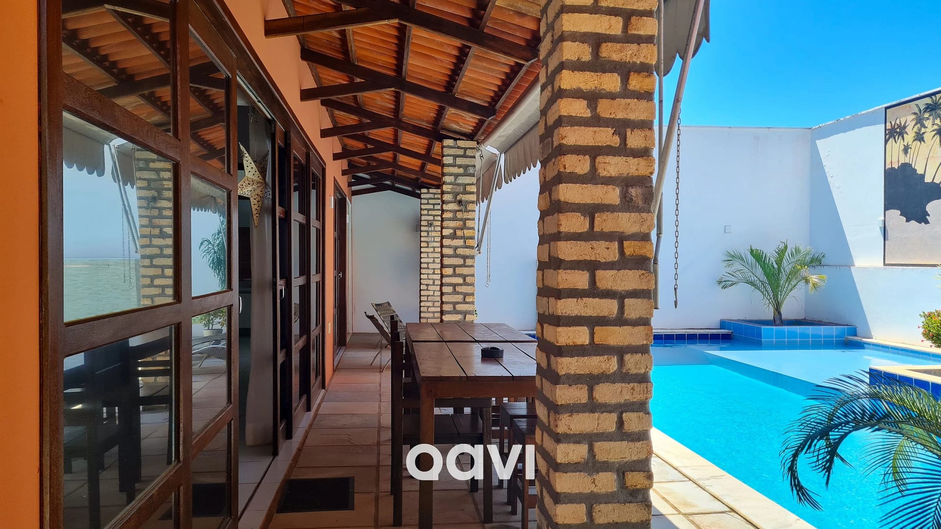 Swimming pool — Casa Tropical Com Piscina em Touros by Qavi