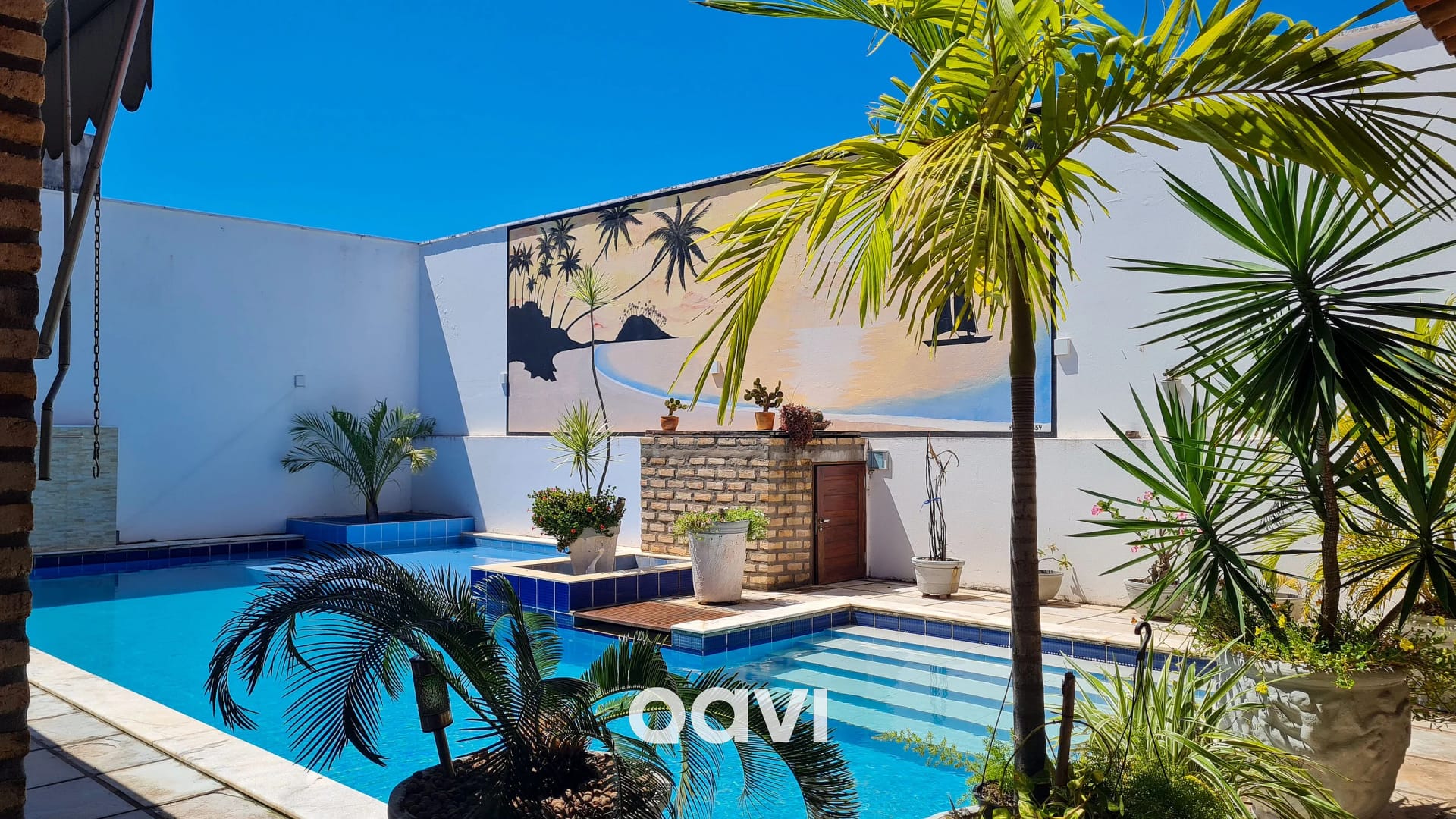 Swimming pool — Casa Tropical Com Piscina em Touros by Qavi