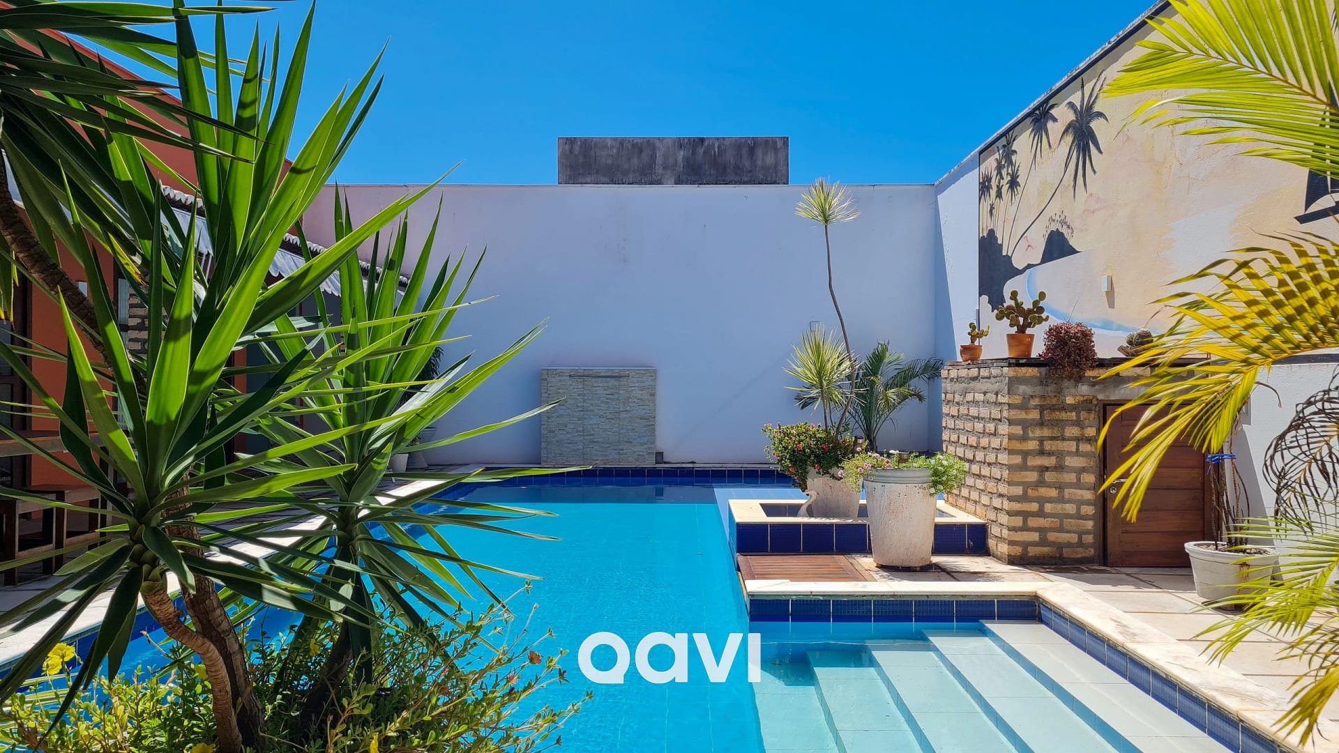 Swimming pool — Casa Tropical Com Piscina em Touros by Qavi