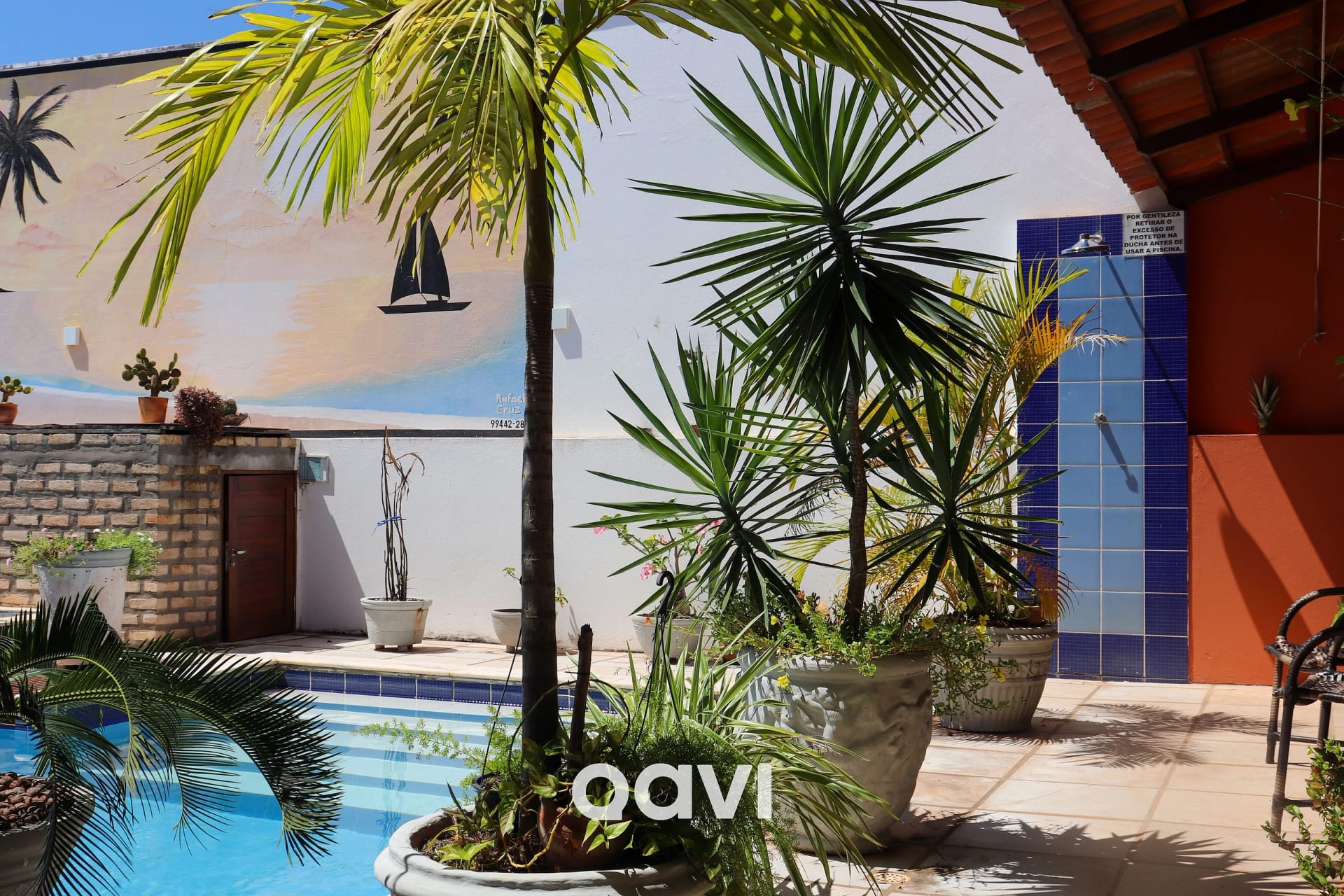 Swimming pool — Casa Tropical Com Piscina em Touros by Qavi