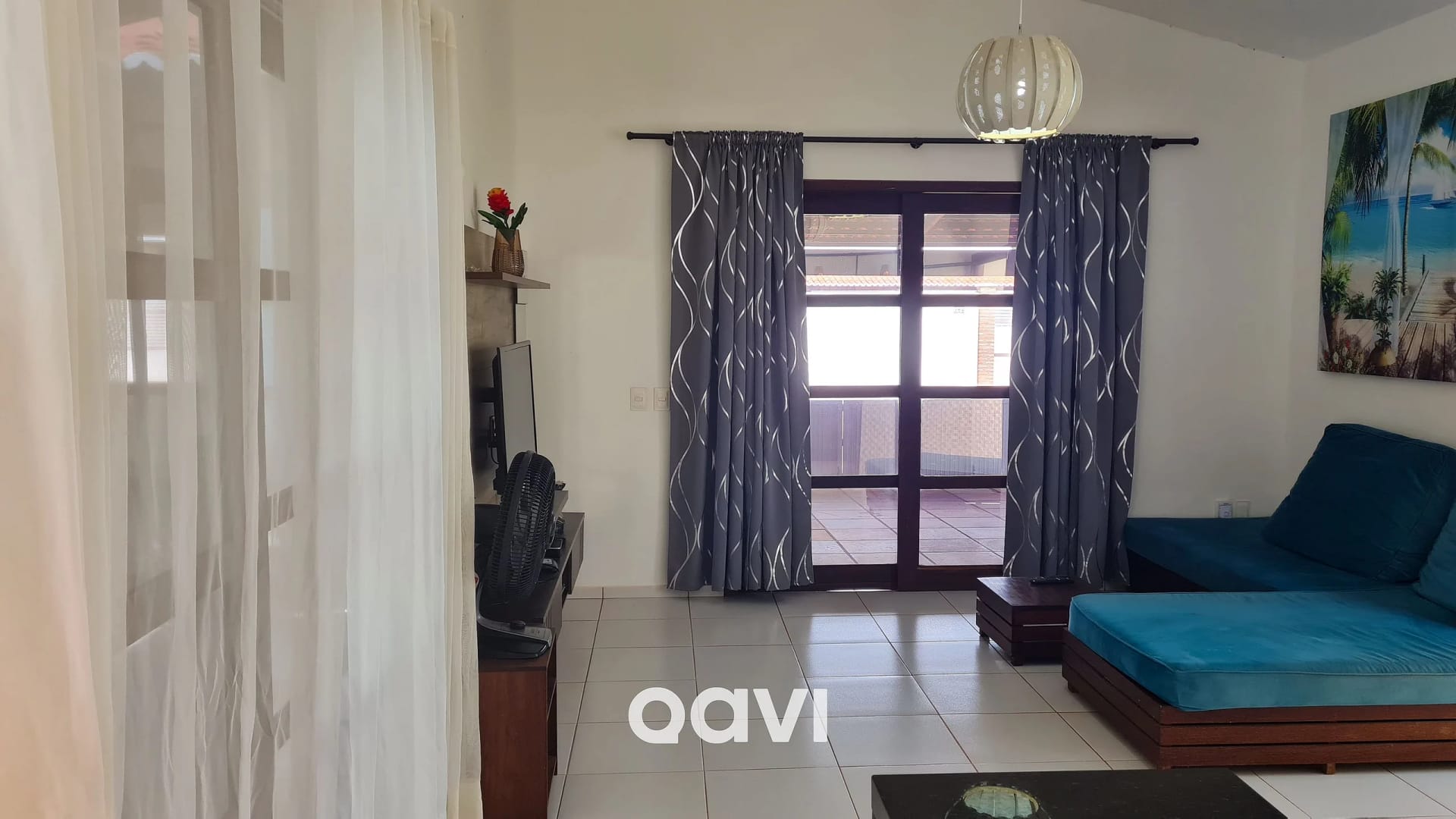 Living Room — Casa Tropical Com Piscina em Touros by Qavi