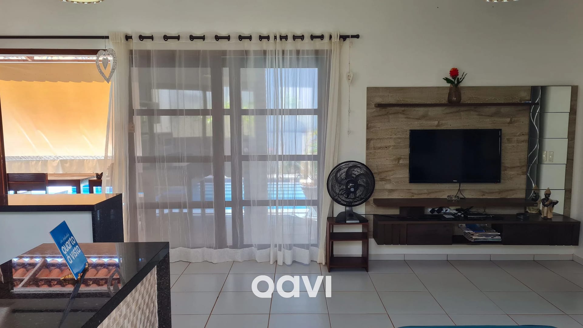 Living Room — Casa Tropical Com Piscina em Touros by Qavi