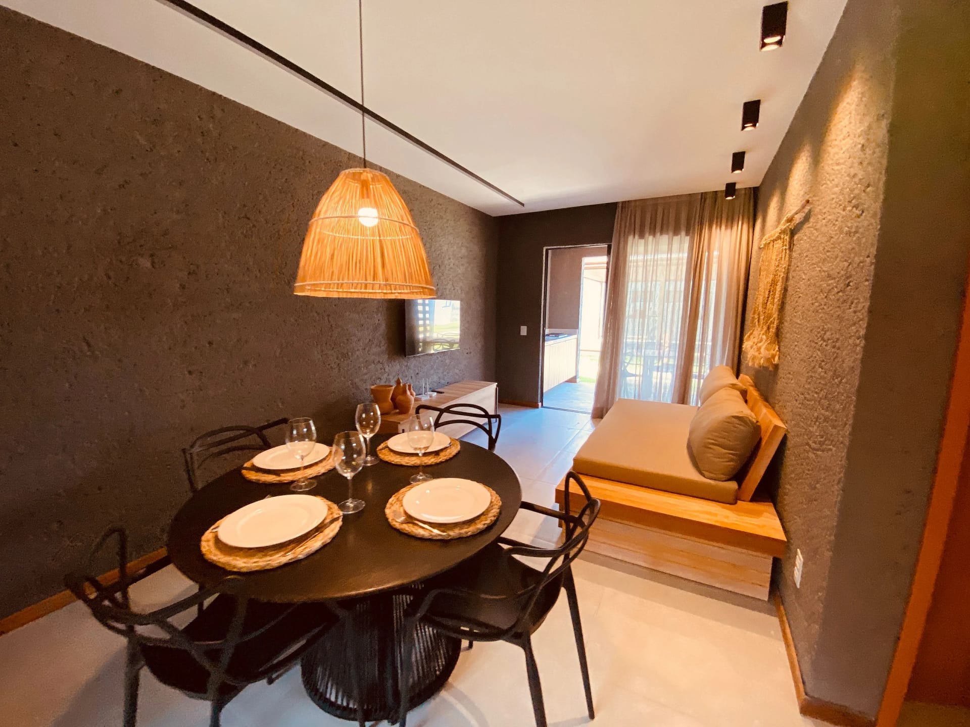 Dining area — Villas Manatee Milagres D 001 by QAVI