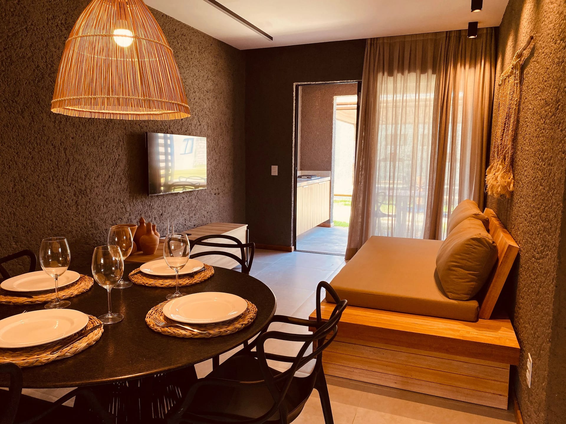 Dining area — Villas Manatee Milagres D 001 by QAVI