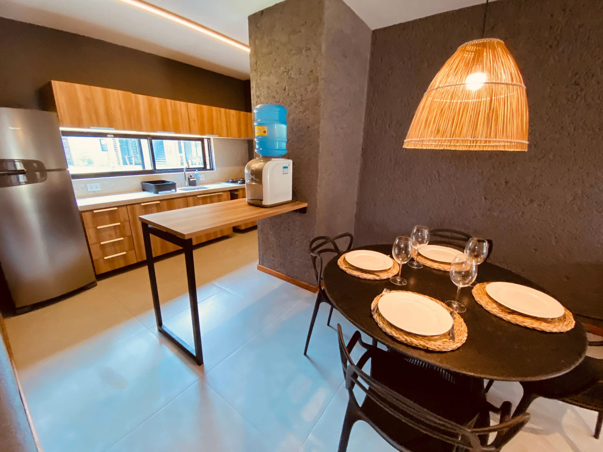 Kitchen or kitchenette — Villas Manatee Milagres D 001 by QAVI