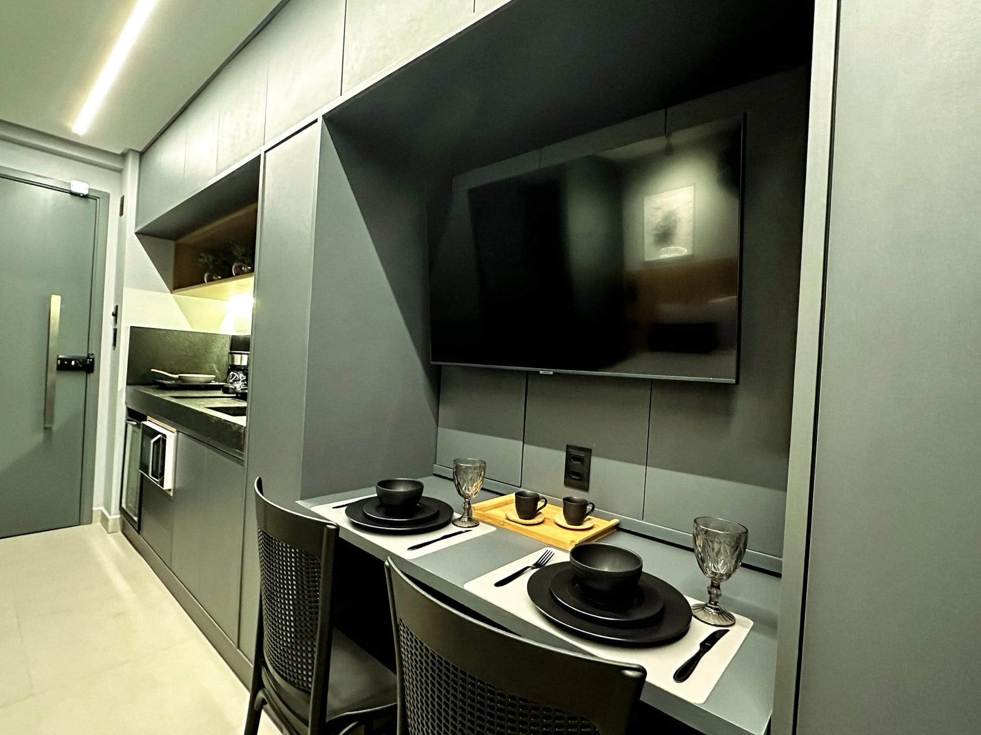 Kitchen or kitchenette — Bessa Get One Vista Mar by Quarto à Vista