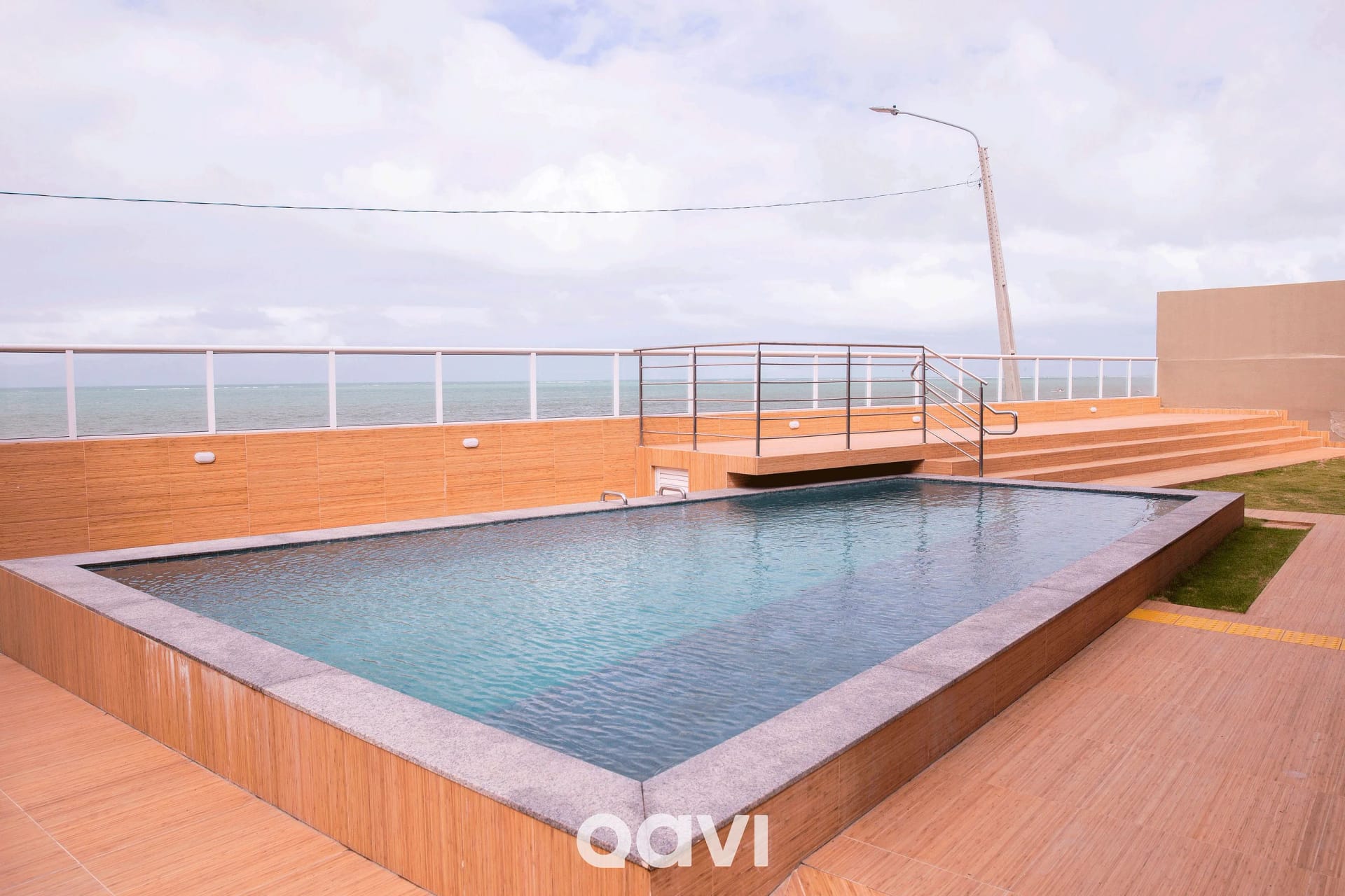 Swimming pool — Triplex piscina privativa em Pirangi by Qavi