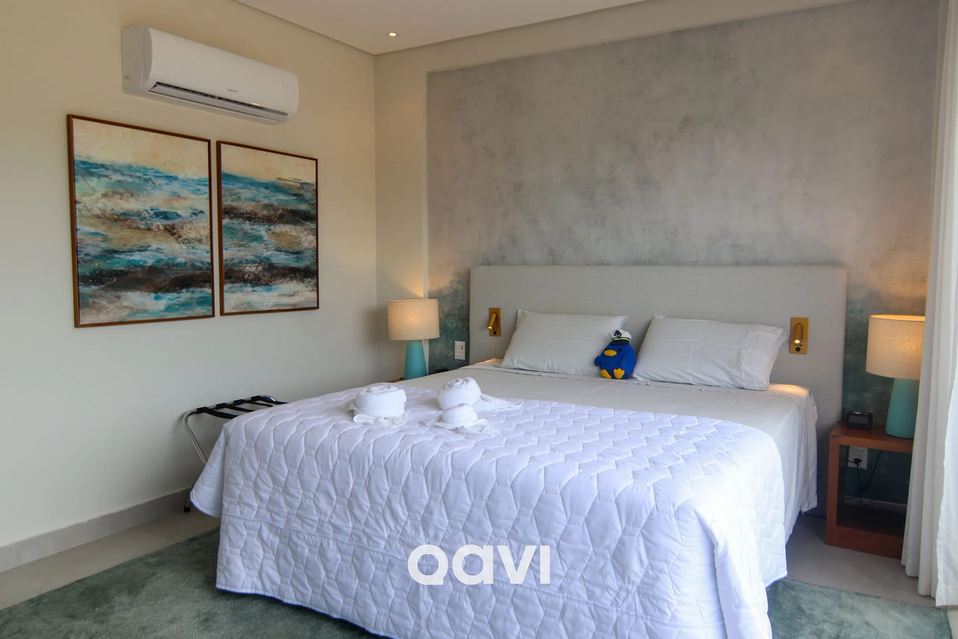 Bedroom — Flat Ile de Pipa Mykonos by Qavi
