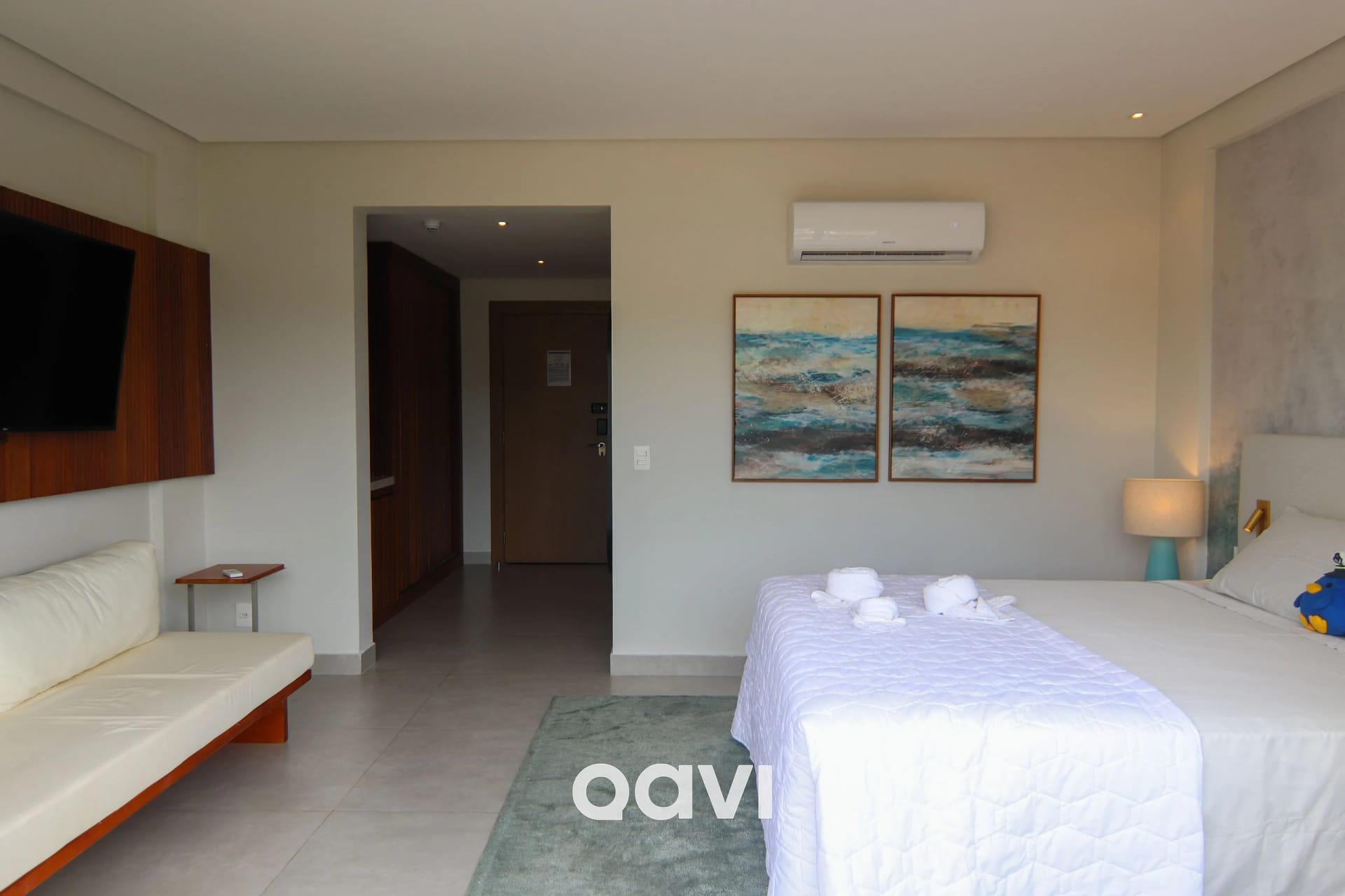 Bedroom — Flat Ile de Pipa Mykonos by Qavi