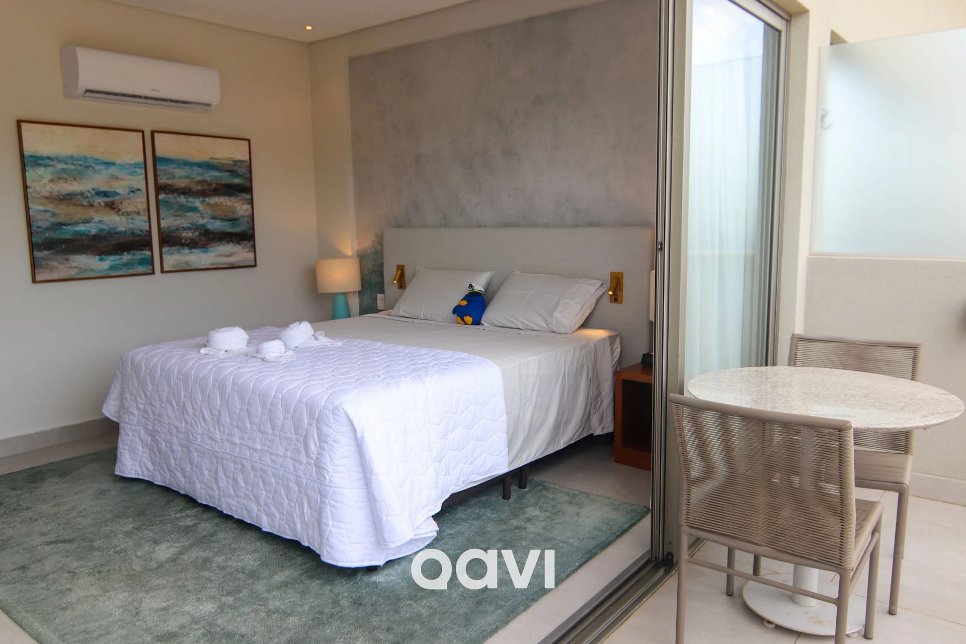 Bedroom — Flat Ile de Pipa Mykonos by Qavi
