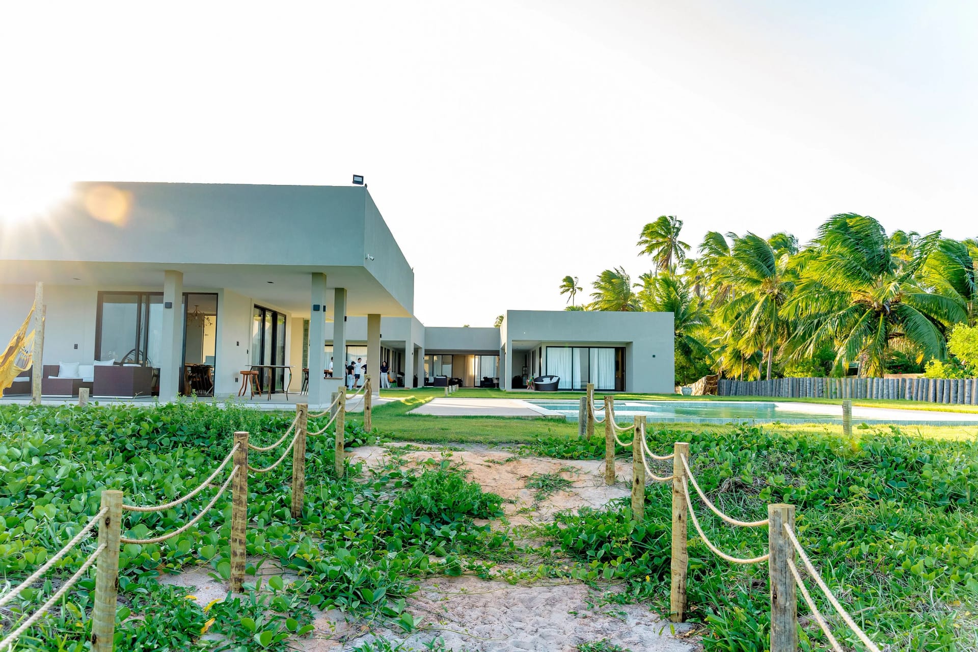 Vista (da propriedade / quarto) — Casa Lages Beira Mar na Praia do Patacho by Qavi