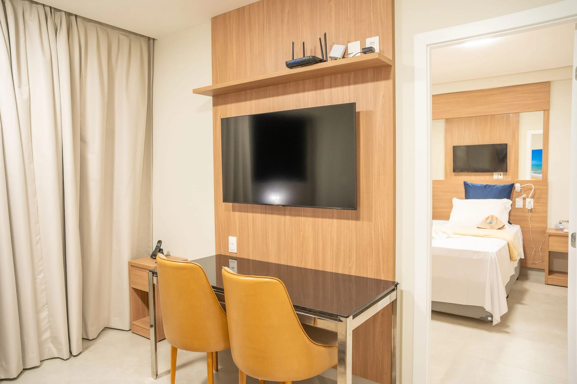 Sala de Estar — Flat Ile de Pipa Premium Nusa by QAVI