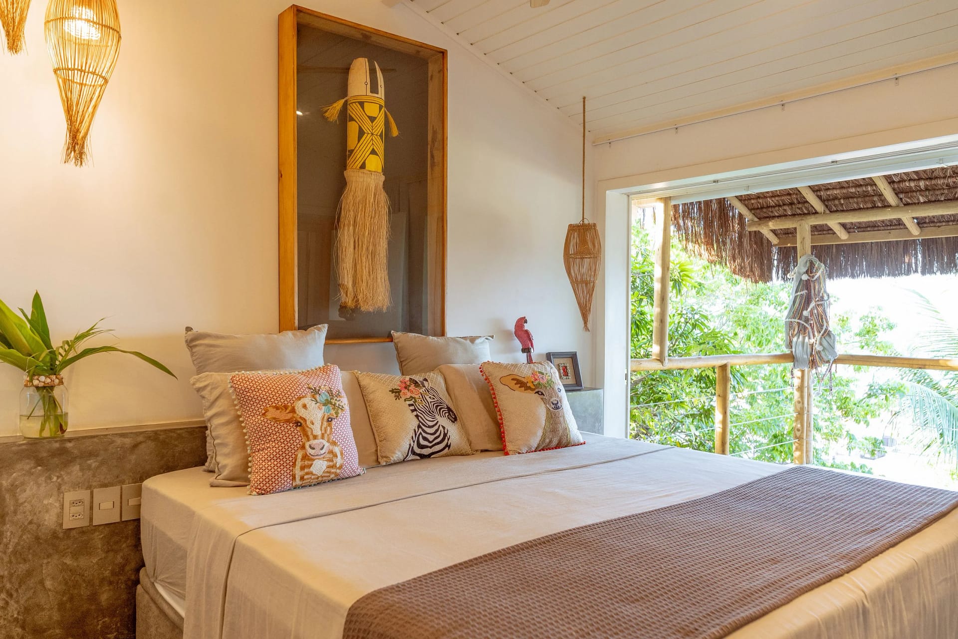 Quarto — Mansão Boutique com Piscina em Pipa by Qavi