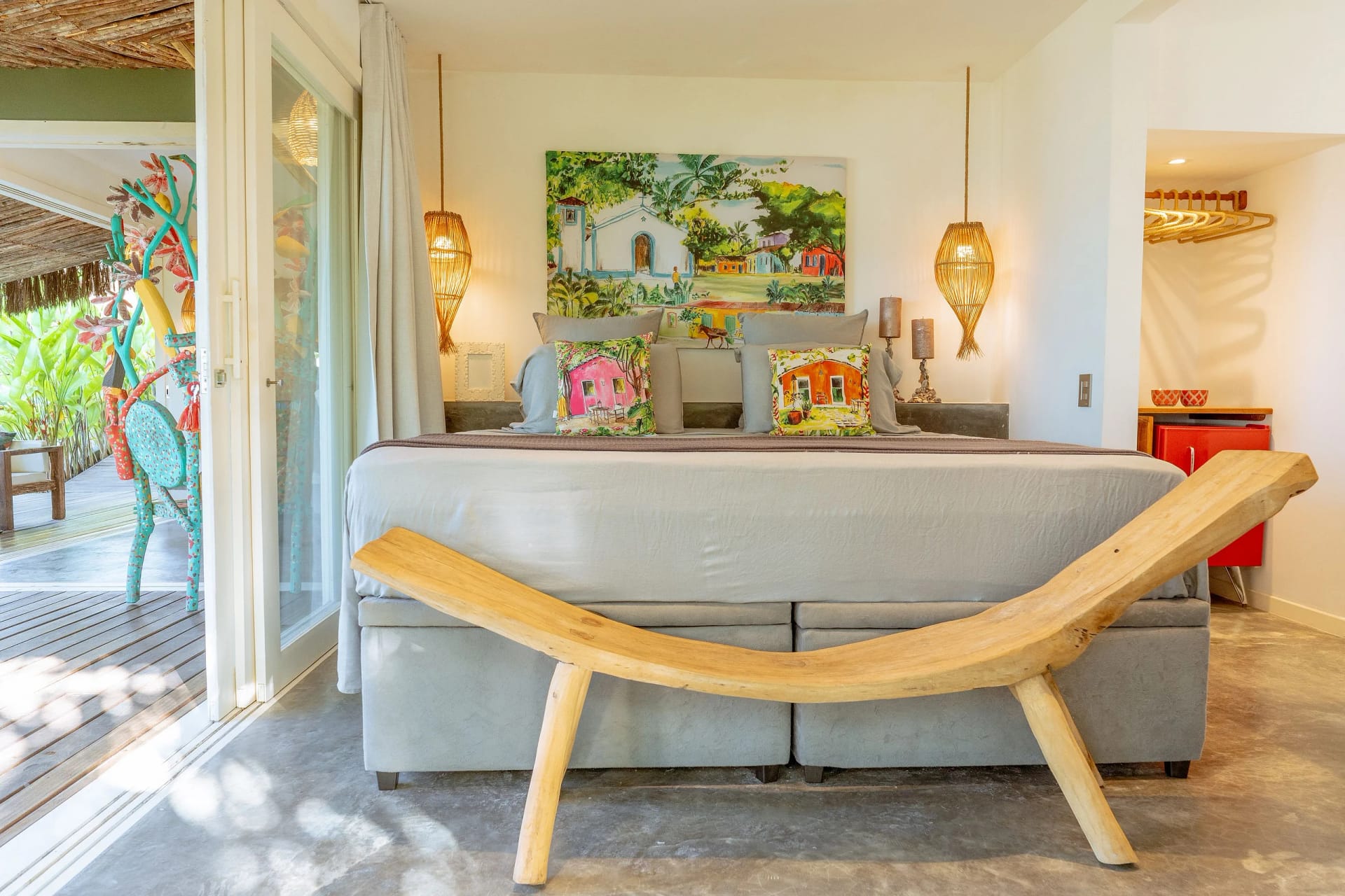 Quarto — Mansão Boutique com Piscina em Pipa by Qavi