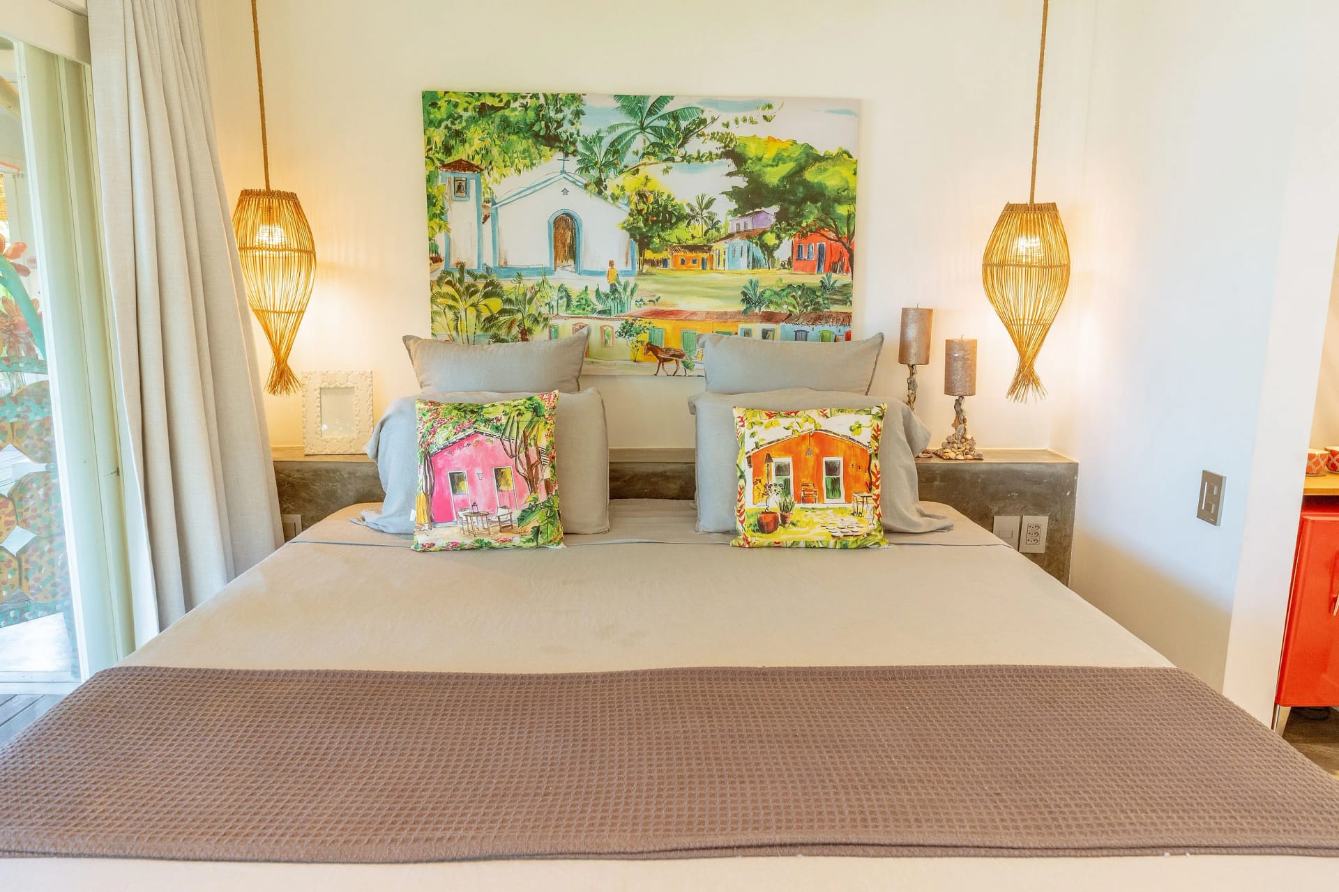 Quarto — Mansão Boutique com Piscina em Pipa by Qavi