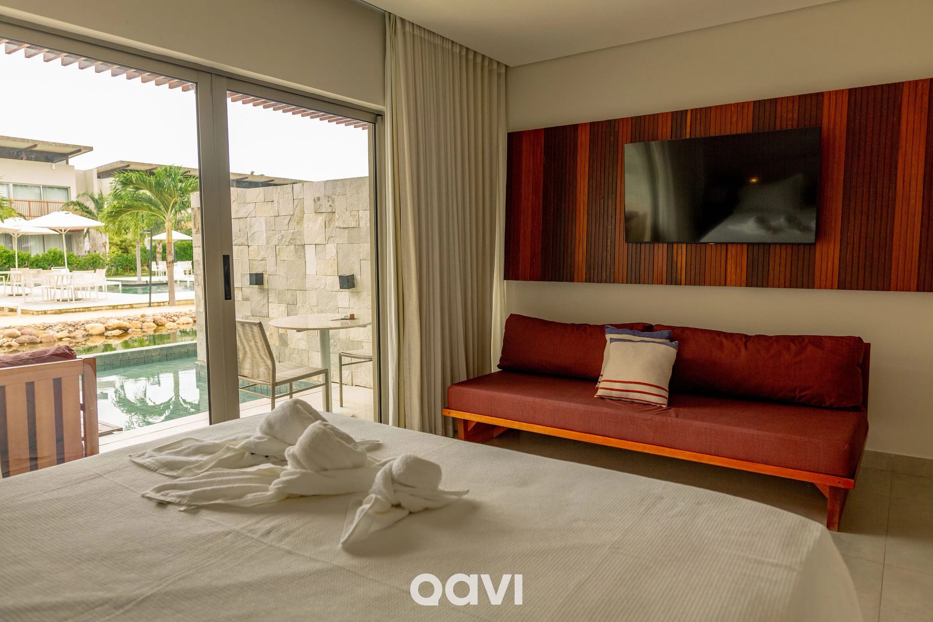 Quarto — Flat Ile de Pipa Deck Molhado Zanzibar by Qavi