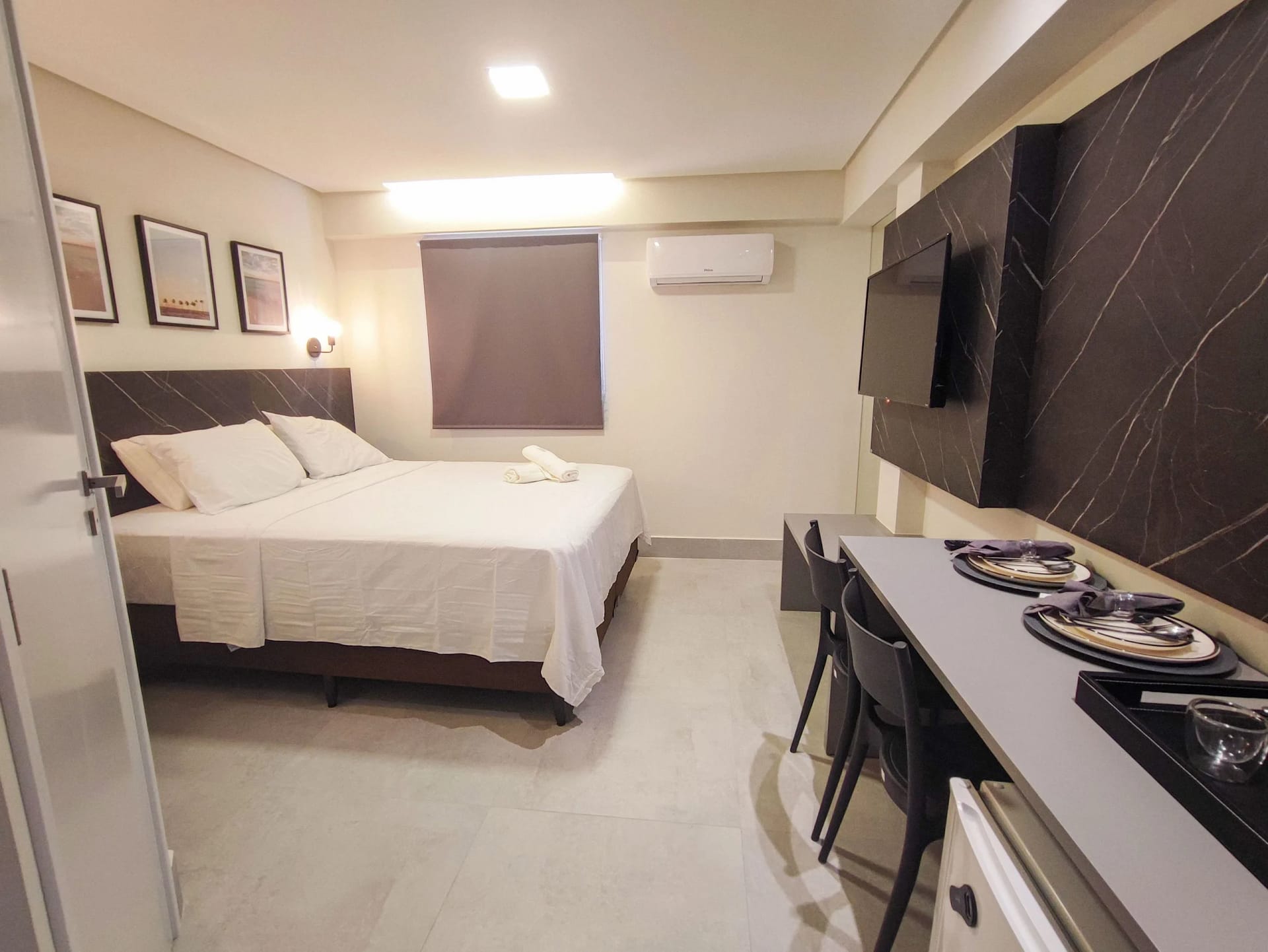 Bedroom — Studio em Prédio Vista Mar Manaíra Arpoar by Qavi