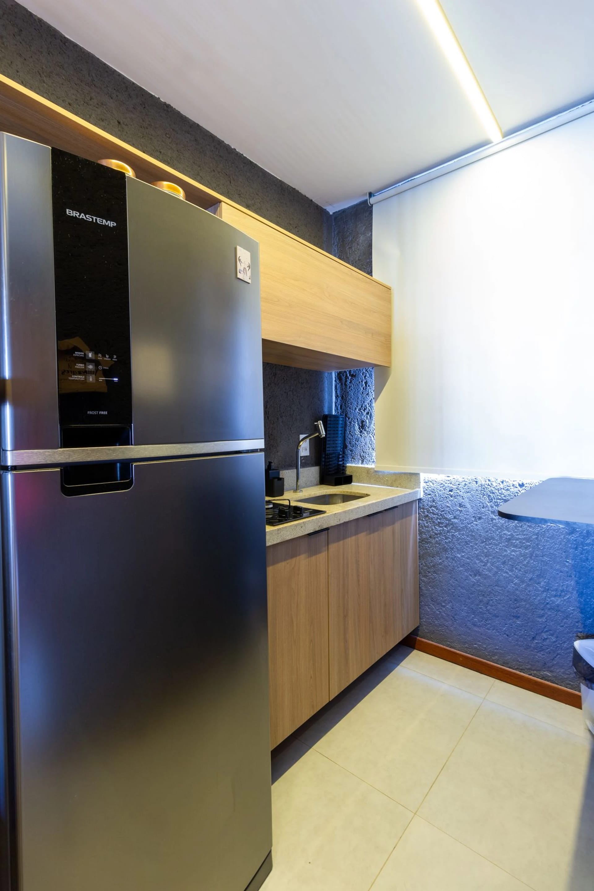 Kitchen or kitchenette — Villas Manatee Milagres Studio B 105 by QAVI