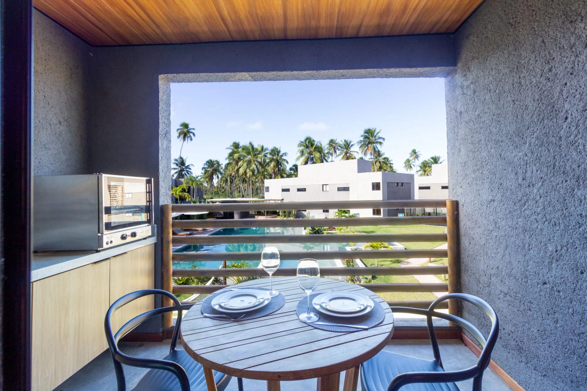 Balcony / Terrace — Villas Manatee Milagres Studio B 105 by QAVI