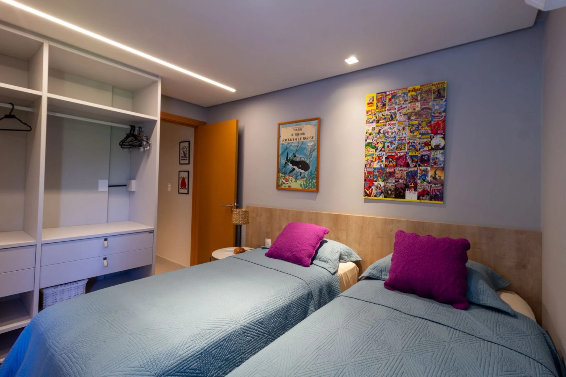 Quarto — Triplex com piscina na praia do Patacho by Qavi