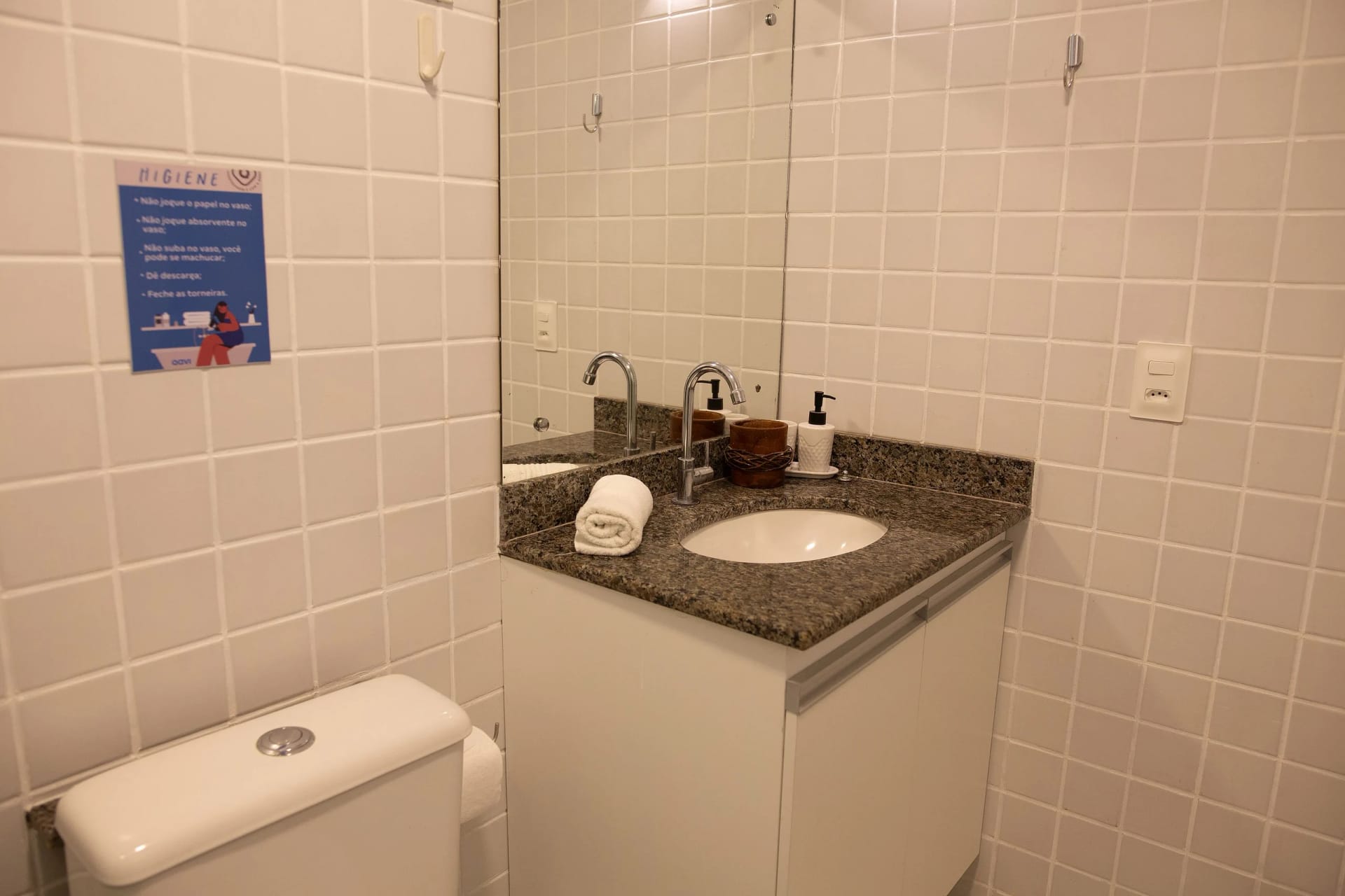 Baño — Pontamares Flat Bali em Ponta Negra by Qavi