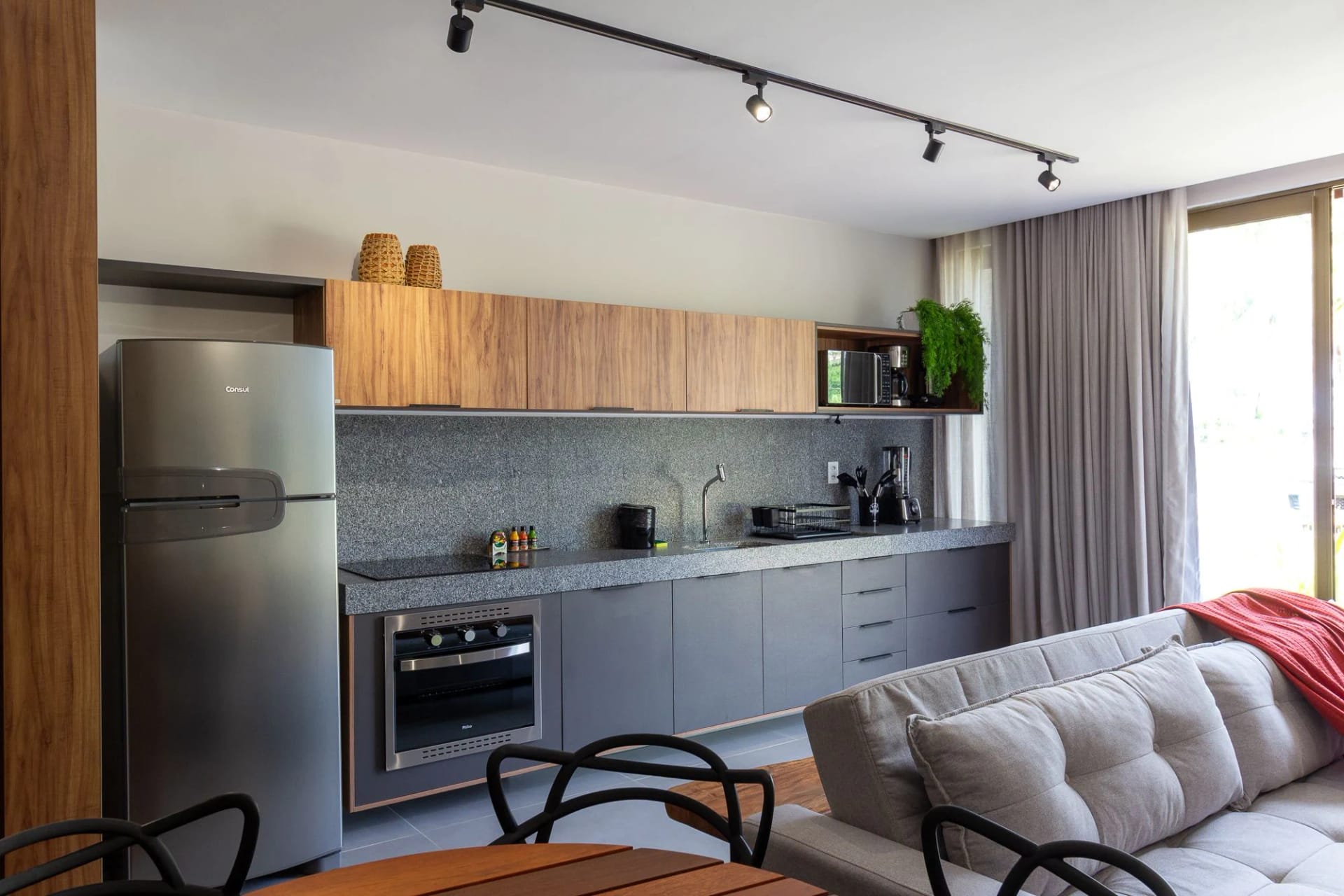 Kitchen or kitchenette — Villa Naluri em Japaratinga C 001 by QAVI