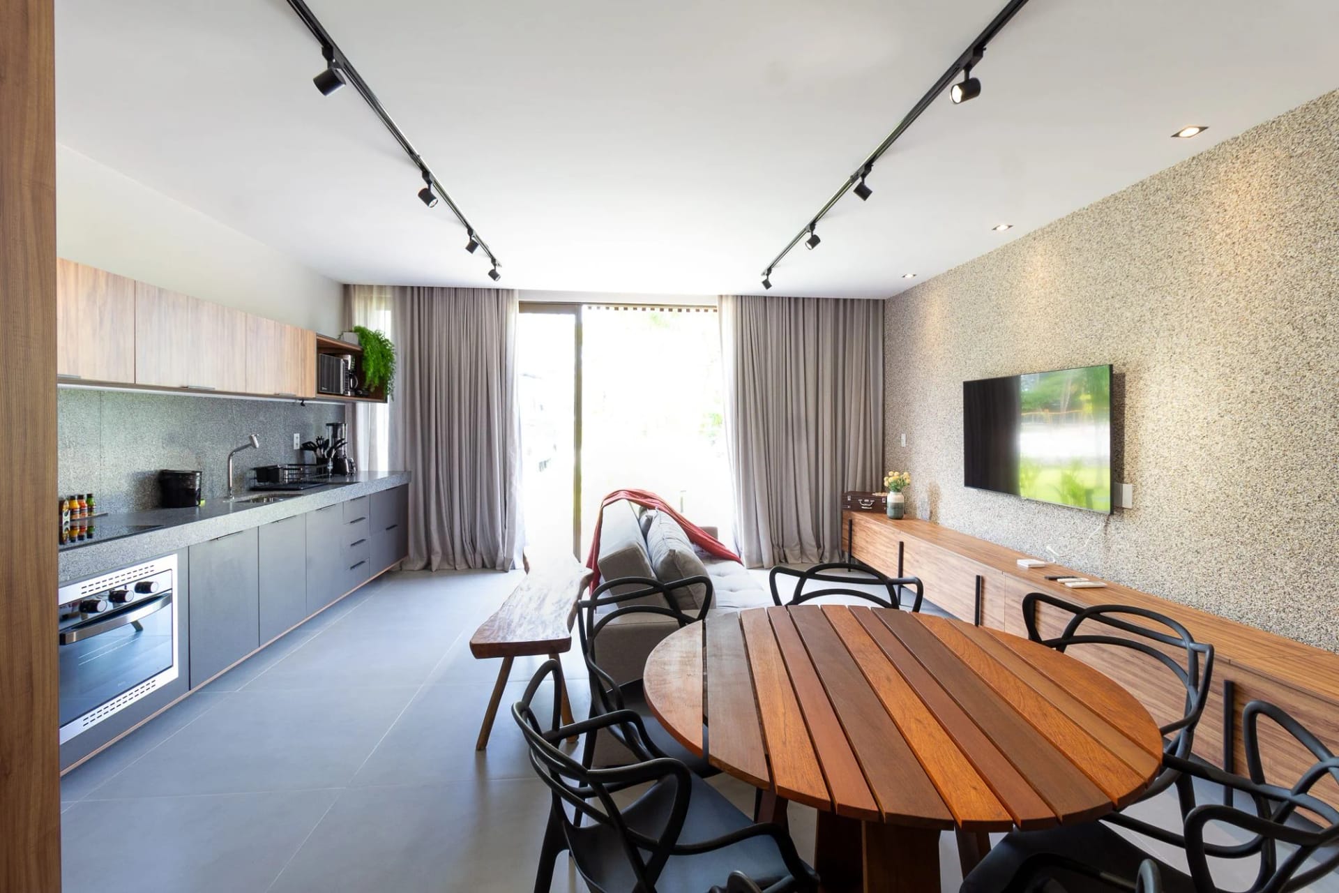 Kitchen or kitchenette — Villa Naluri em Japaratinga C 001 by QAVI