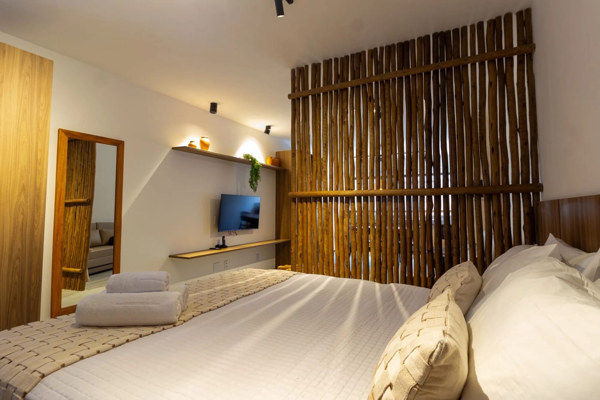 Bedroom — Villa Naluri em Japaratinga by QAVI - B 106