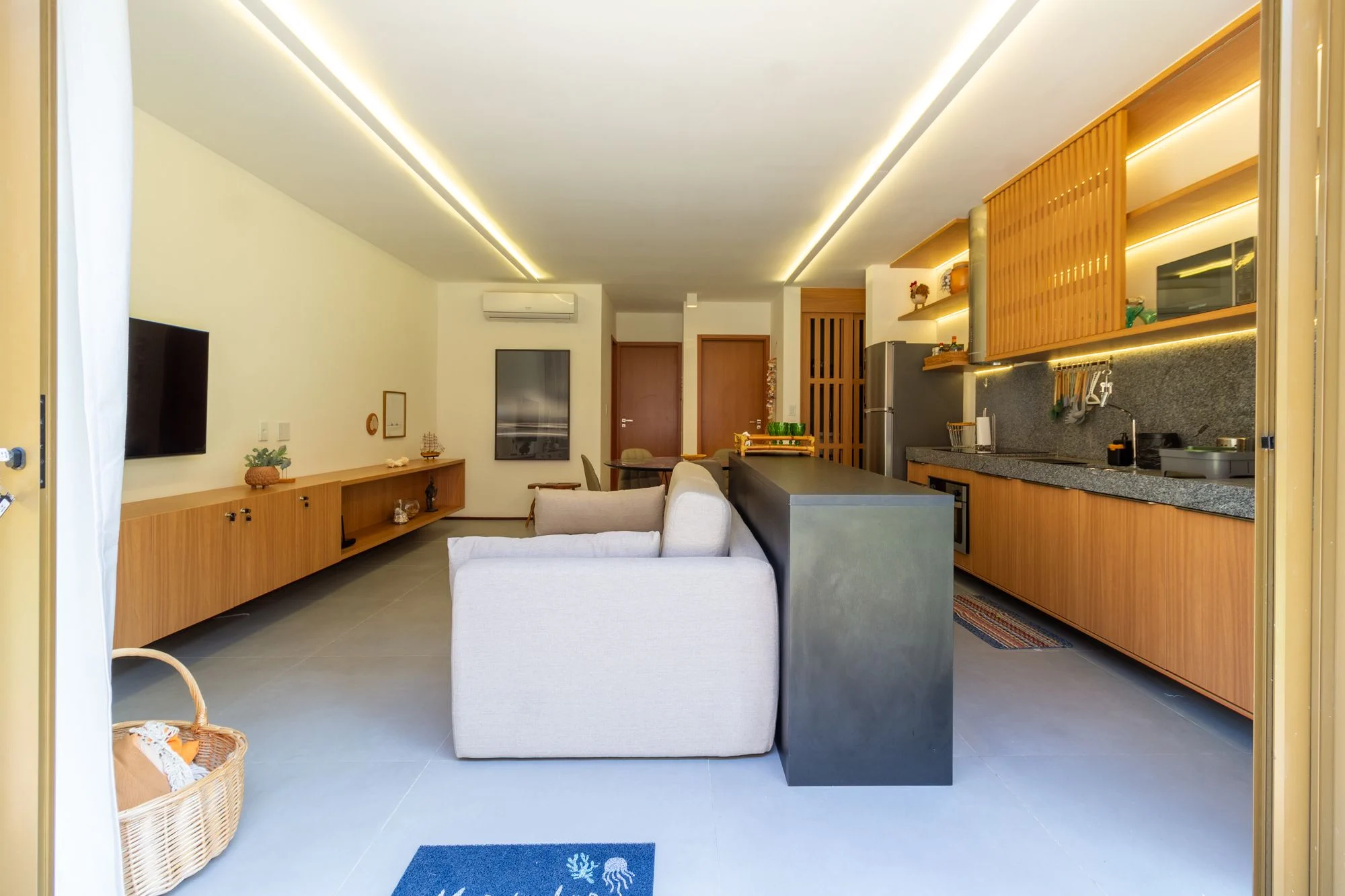 Sala de Estar — Villa Naluri em Japaratinga C 007 by Qavi