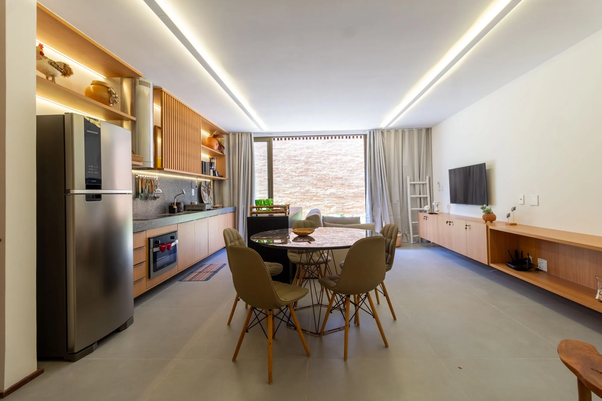Sala de Estar — Villa Naluri em Japaratinga C 007 by Qavi