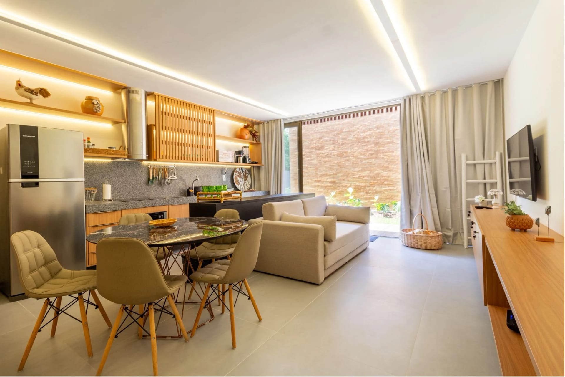 Sala de Estar — Villa Naluri em Japaratinga C 007 by Qavi